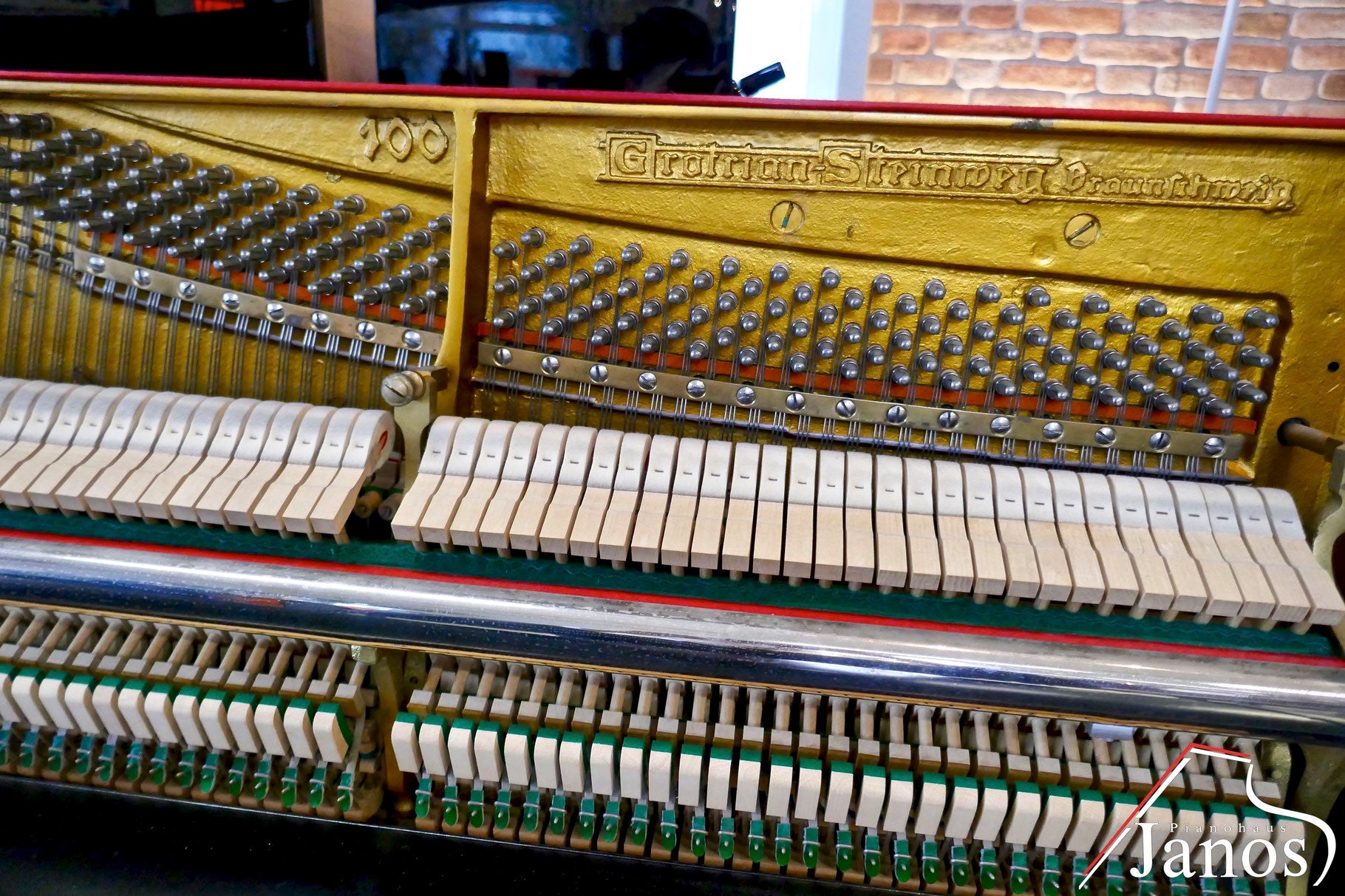 Klavier Grotrian-Steinweg 100 - Schwarz matt