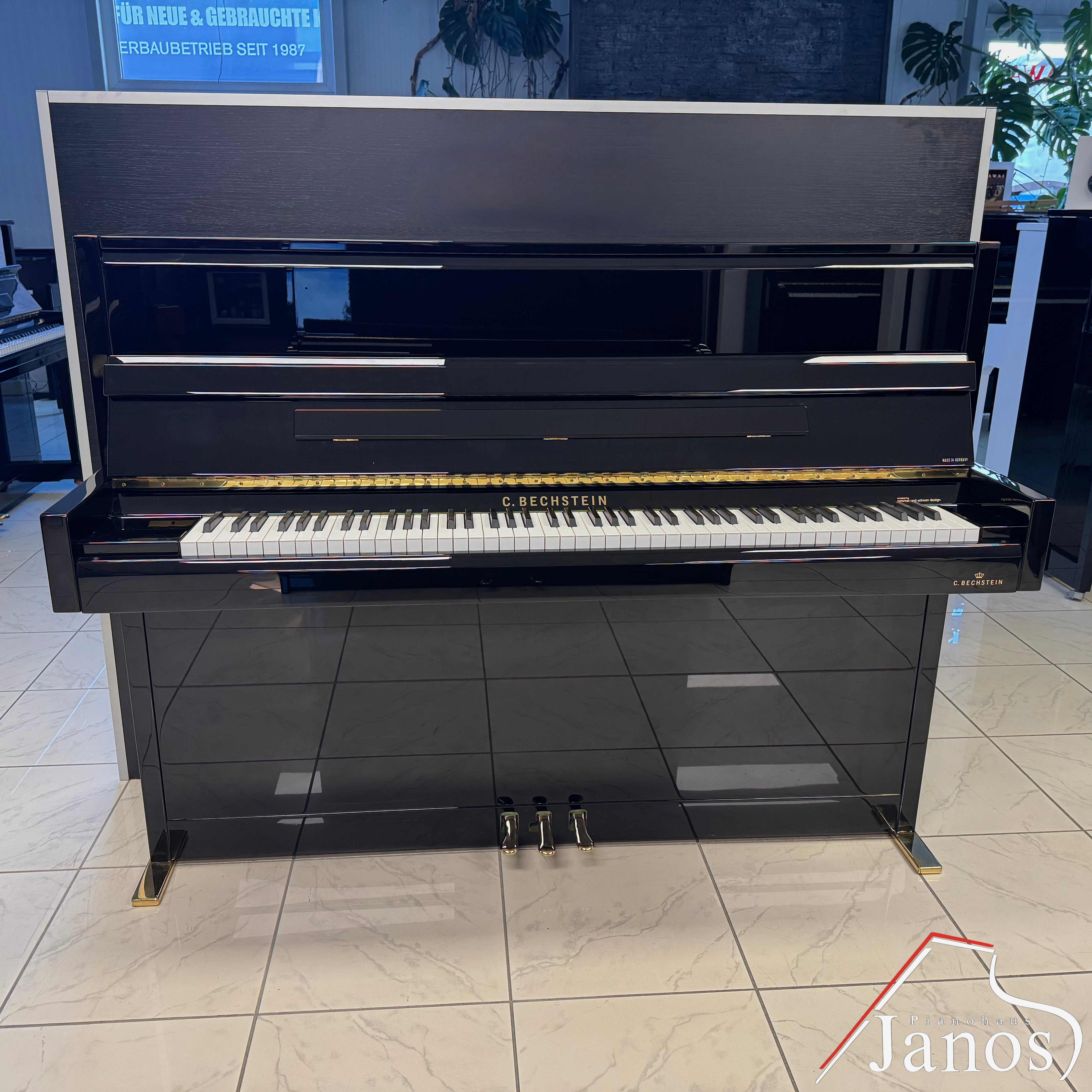 Klavier C. Bechstein Residence „Millenium“ - Schwarz Hochglanz