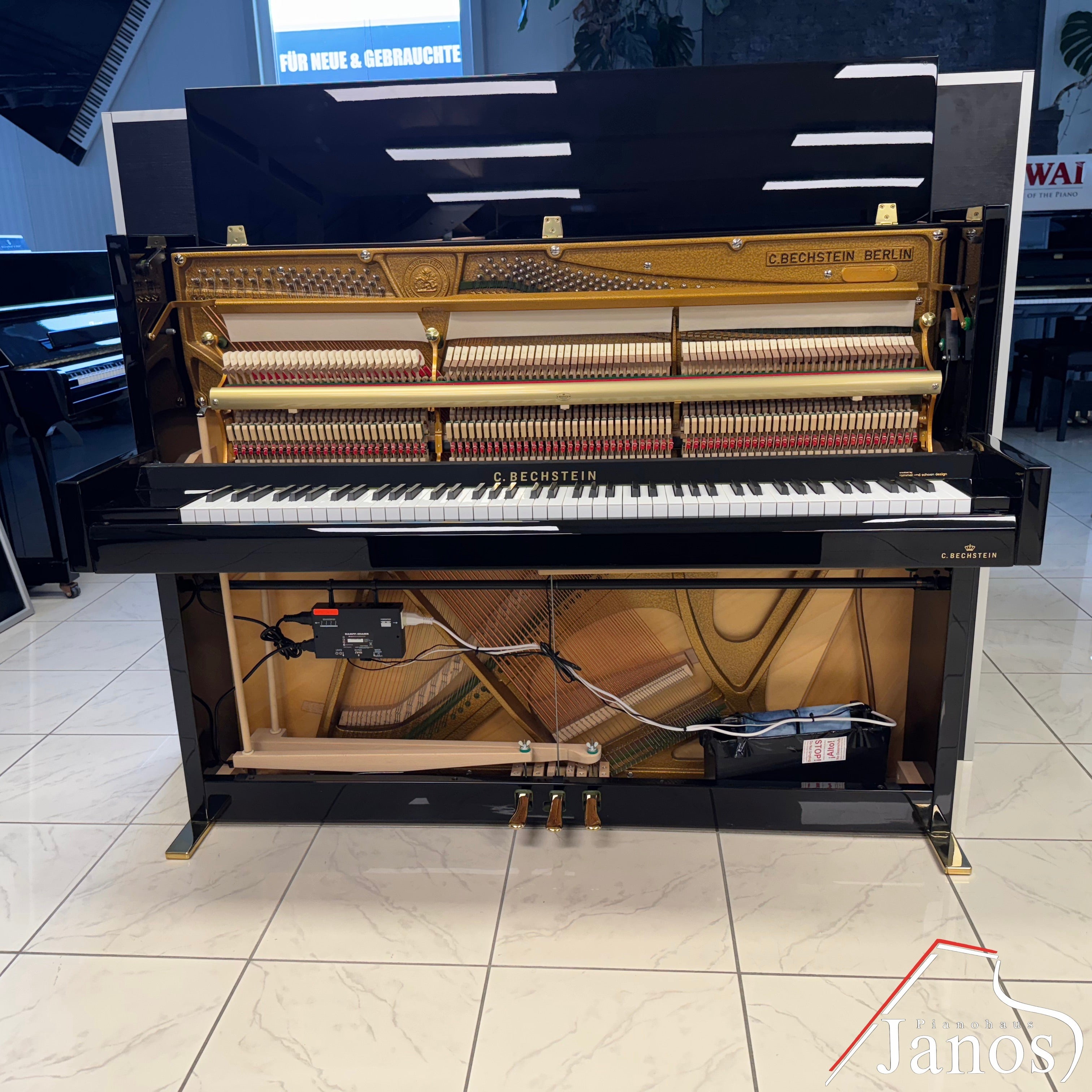 Klavier C. Bechstein Residence „Millenium“ - Schwarz Hochglanz