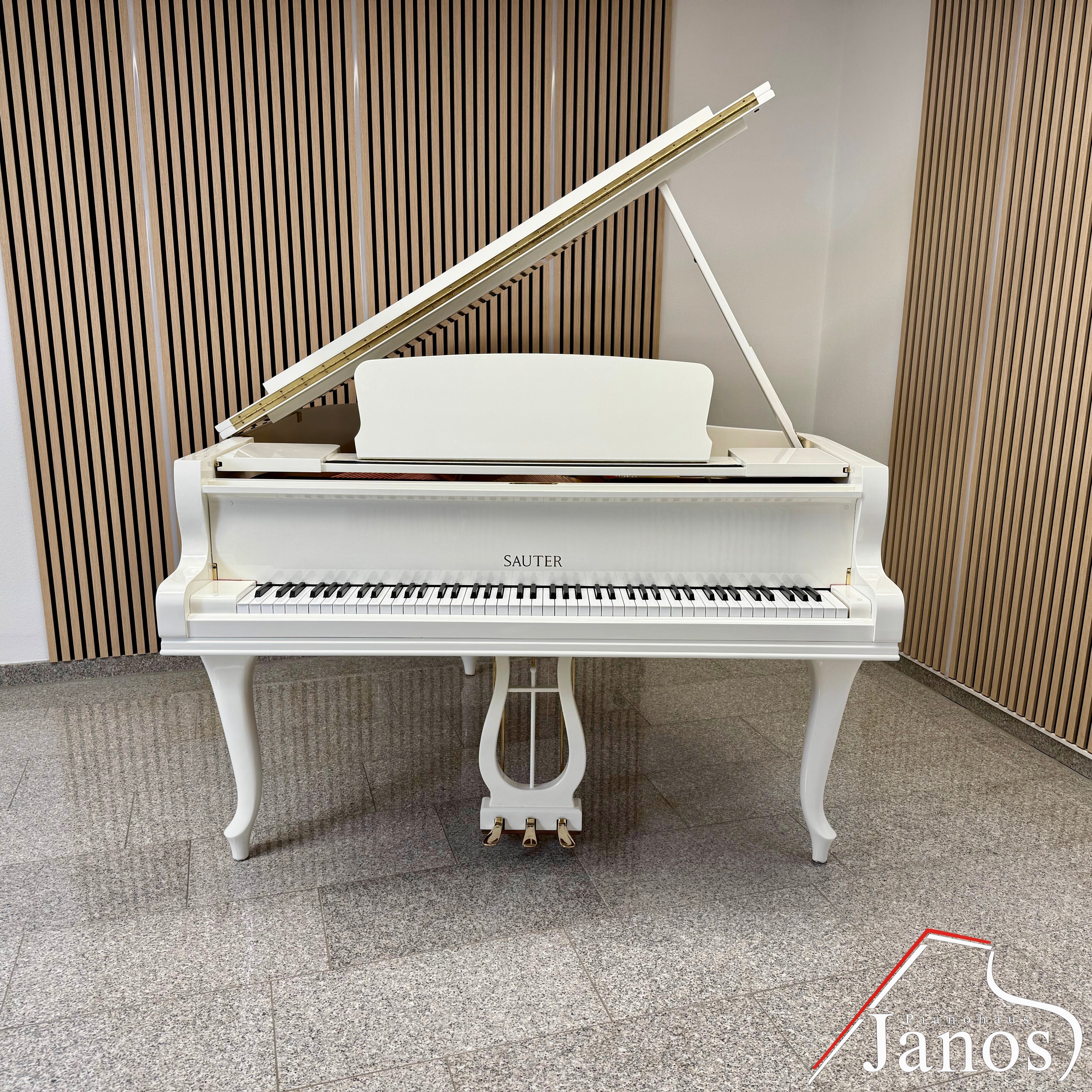 Flügel Sauter 160 - Weiß Hochglanz