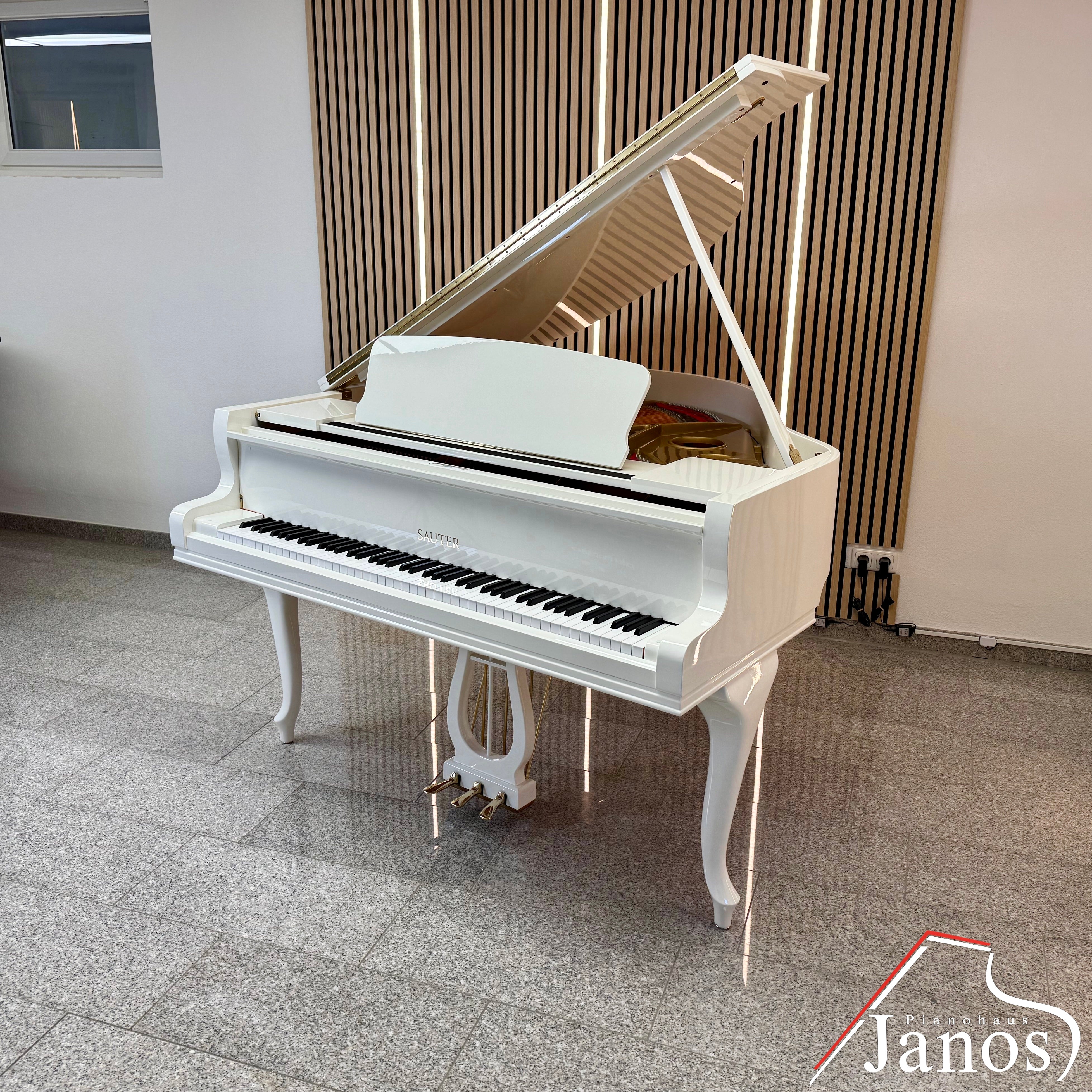Flügel Sauter 160 - Weiß Hochglanz