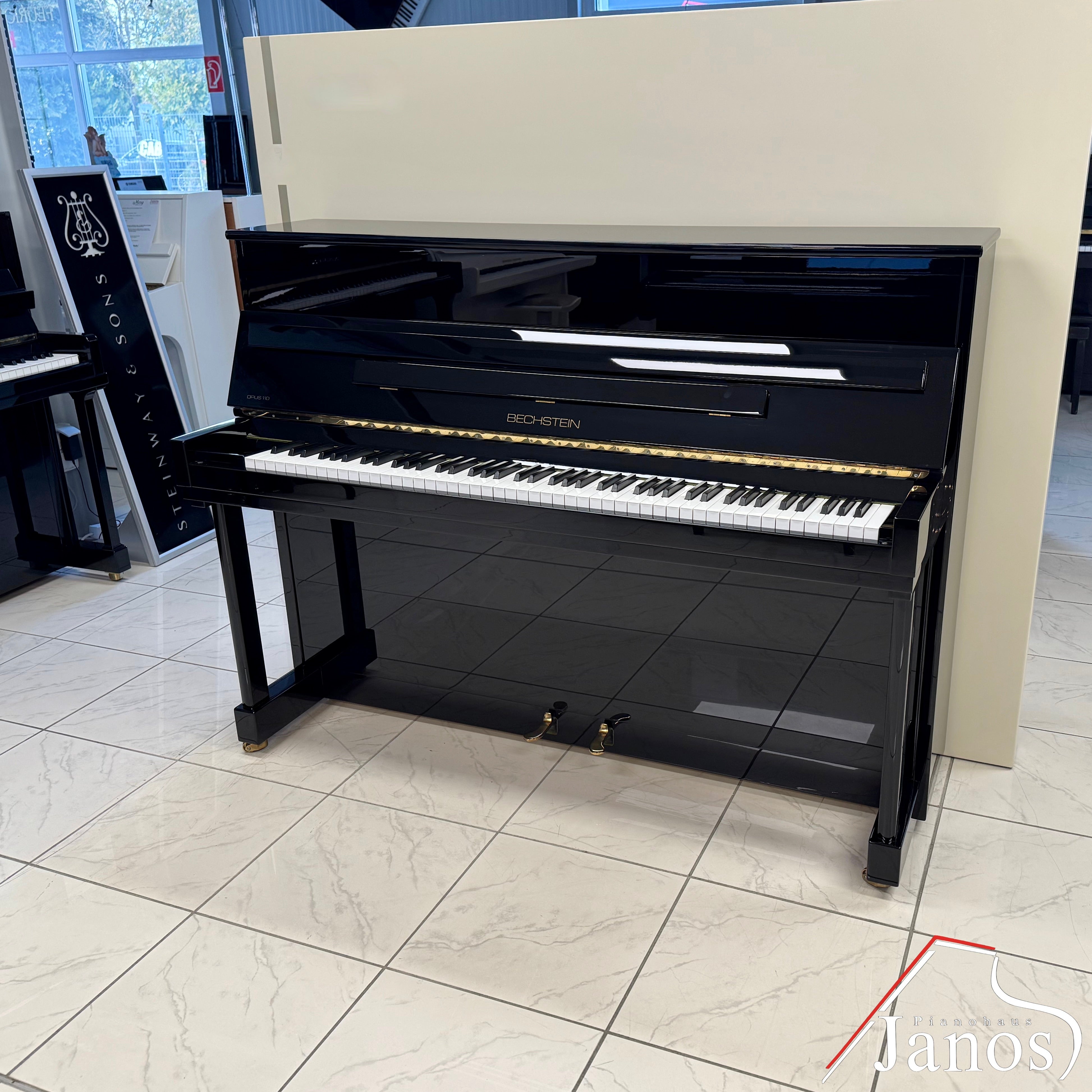 Klavier C. Bechstein 110 Opus - Schwarz Hochglanz