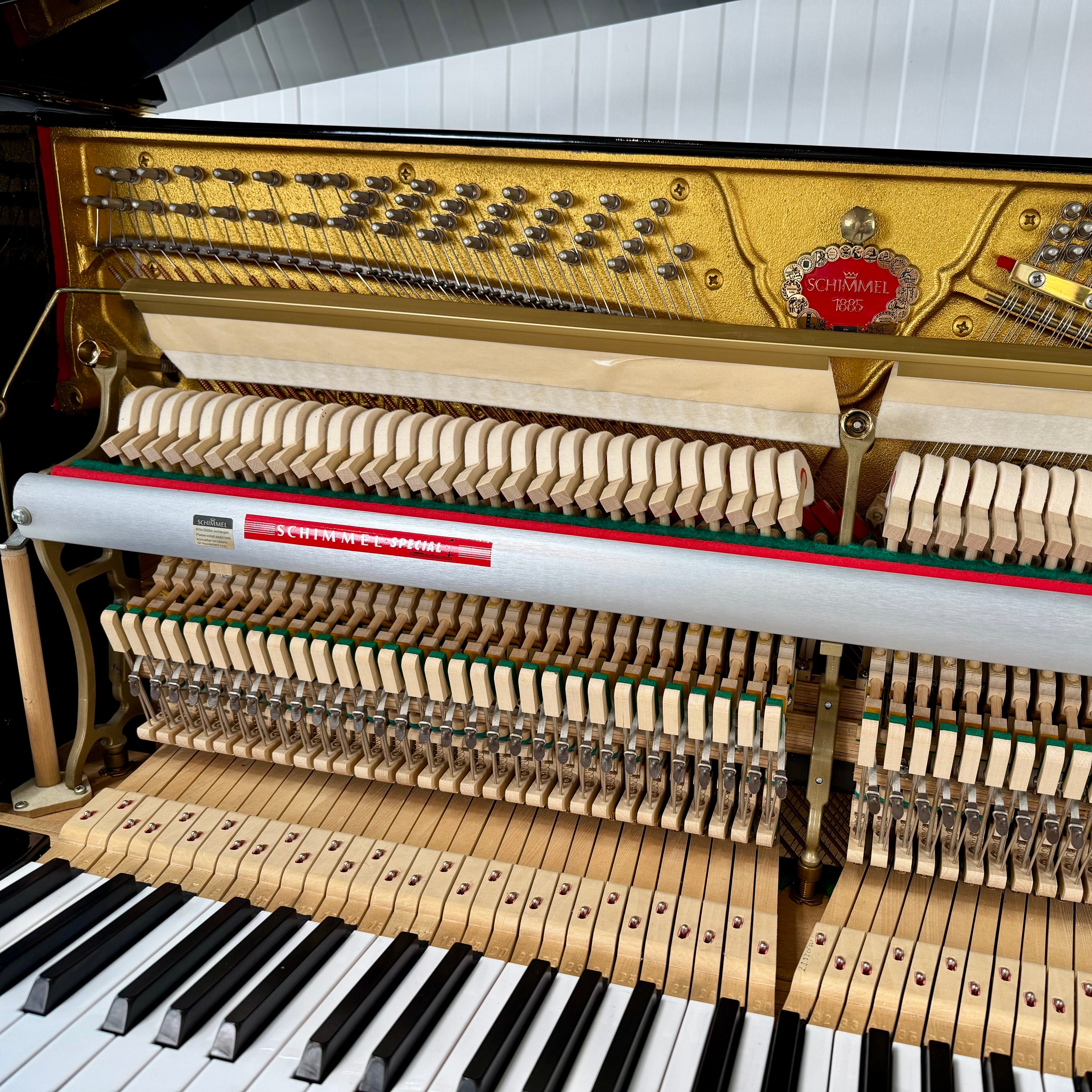 Klavier Schimmel 118 T - Schwarz Hochglanz