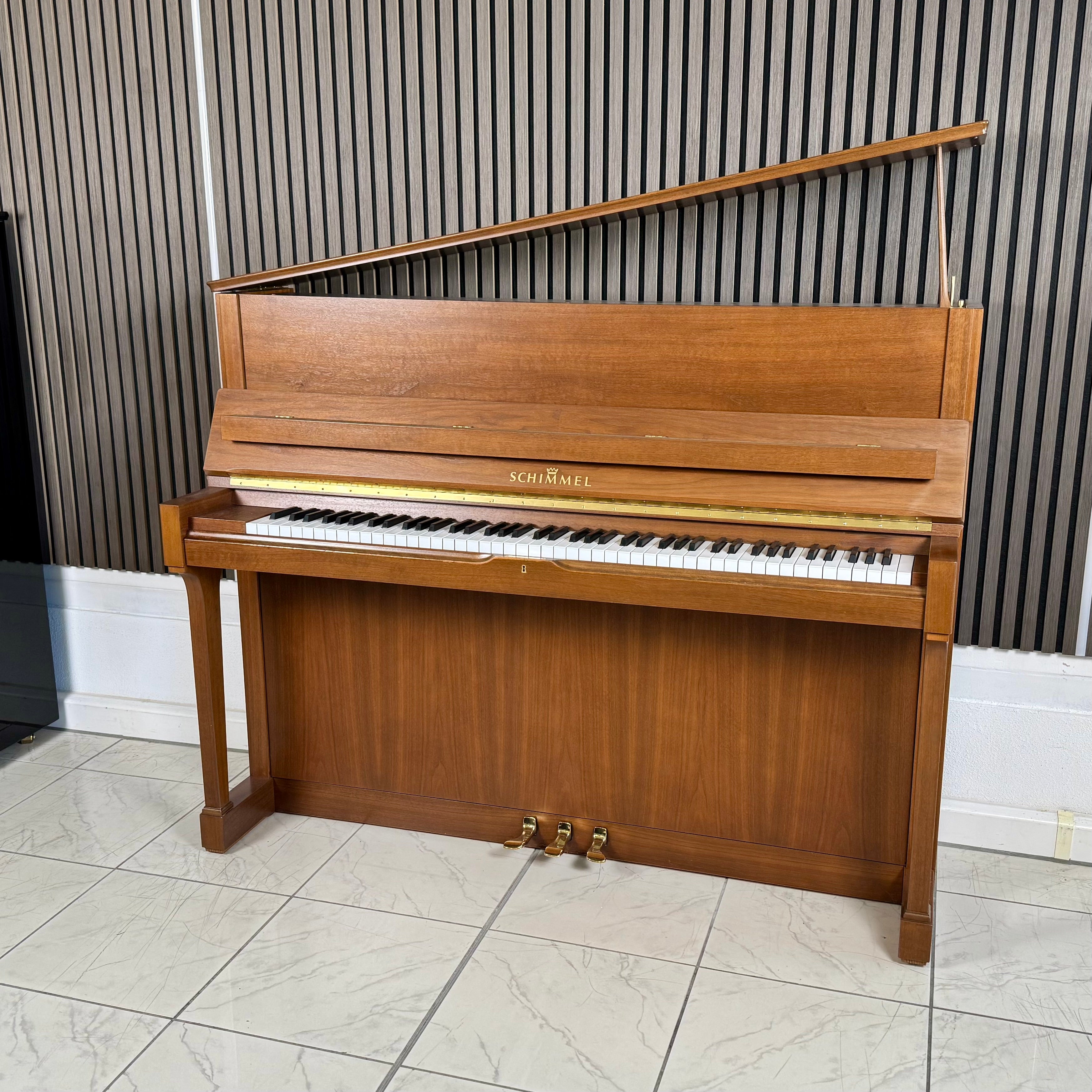 Klavier Schimmel 118 T - Nussbaum Satiniert