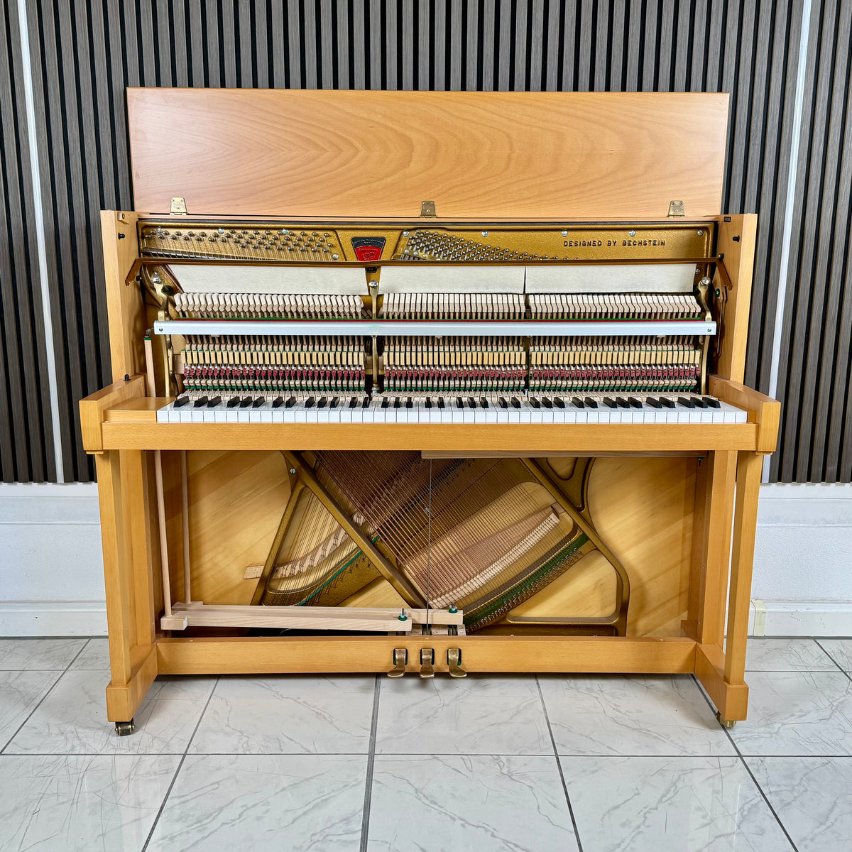 Klavier Zimmermann 116 Konsole - Buche - by C. Bechstein