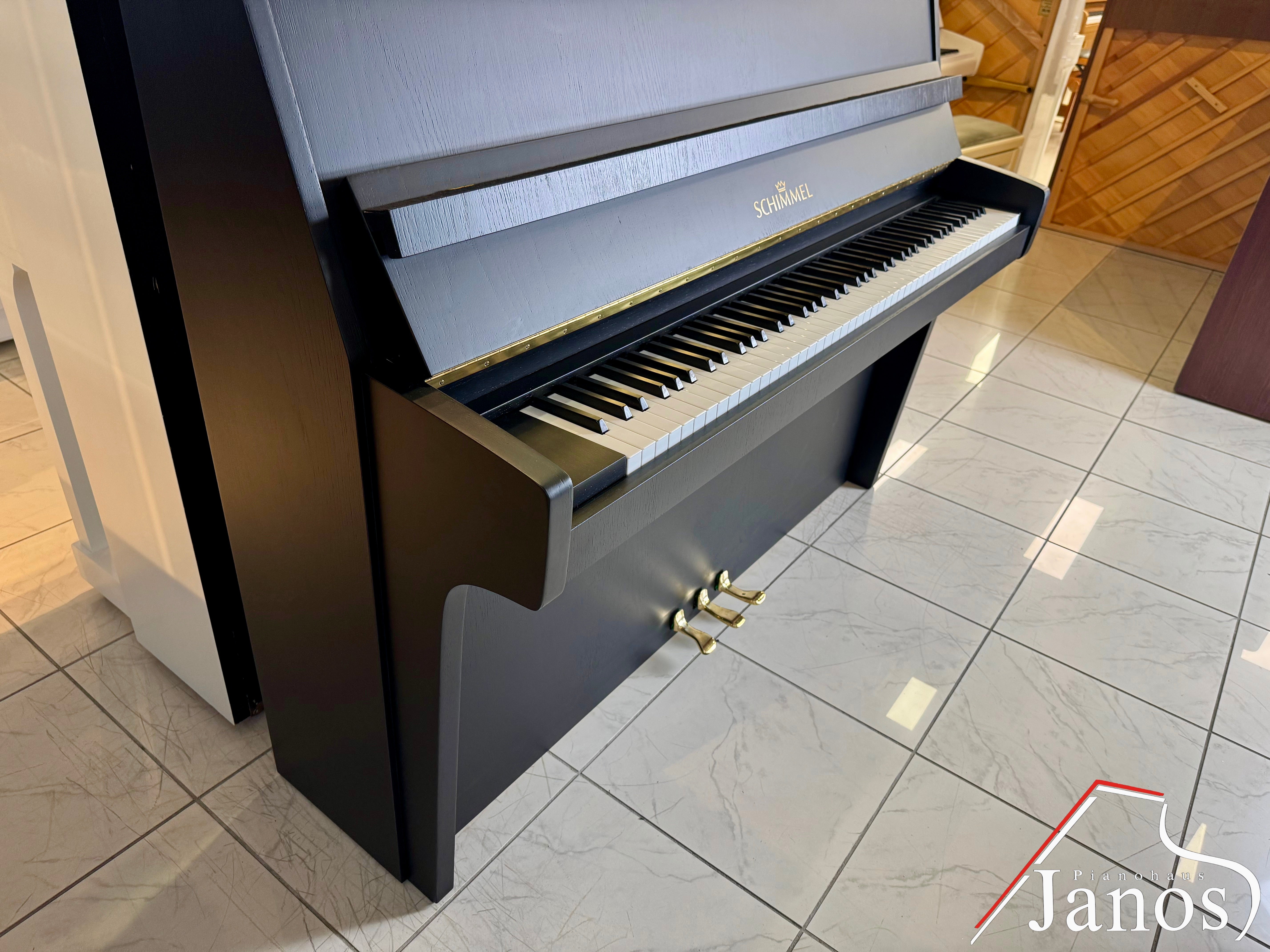 Klavier Schimmel 112 Design Exclusive - Schwarz Matt