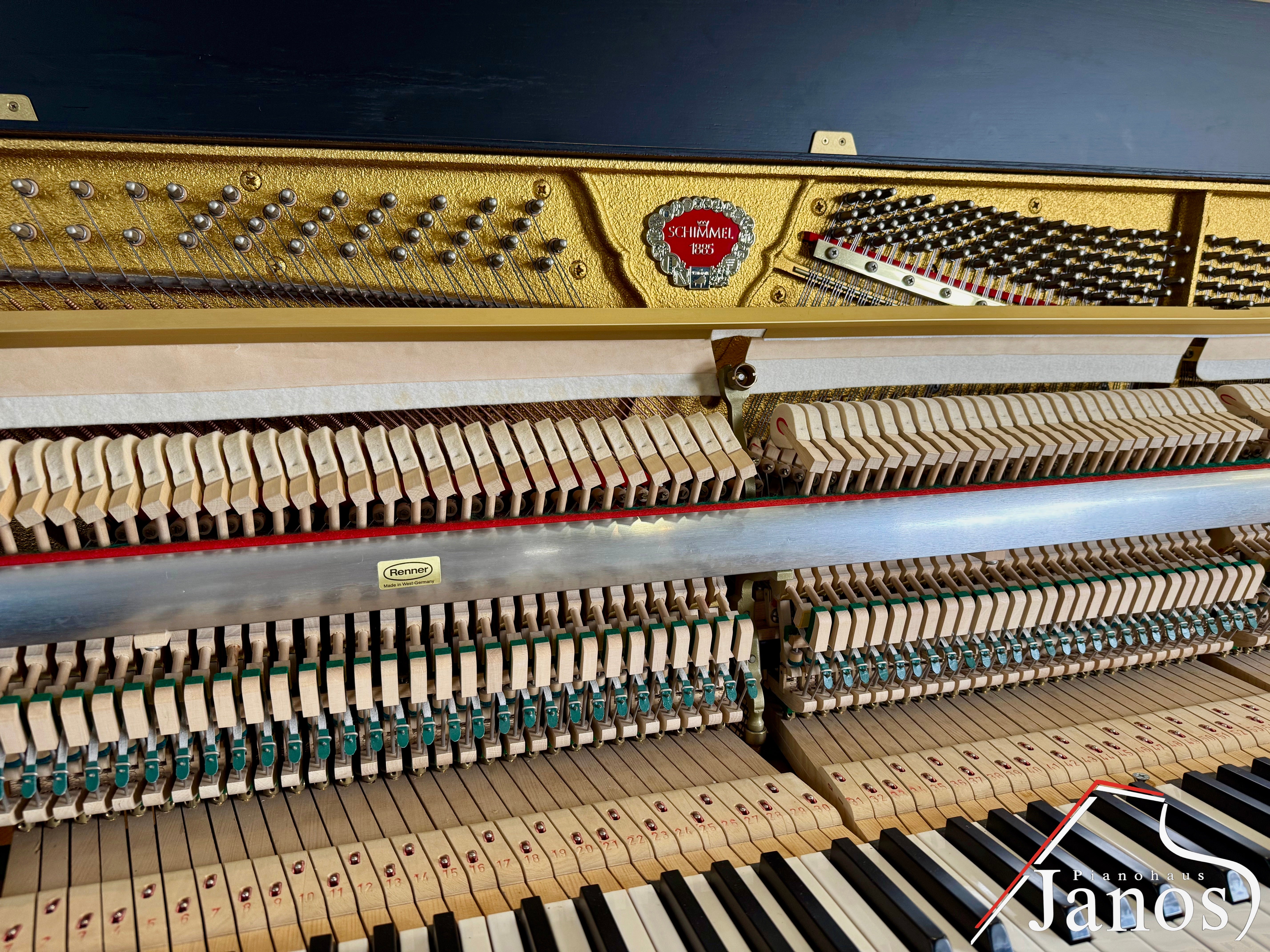 Klavier Schimmel 112 Design Exclusive - Schwarz Matt