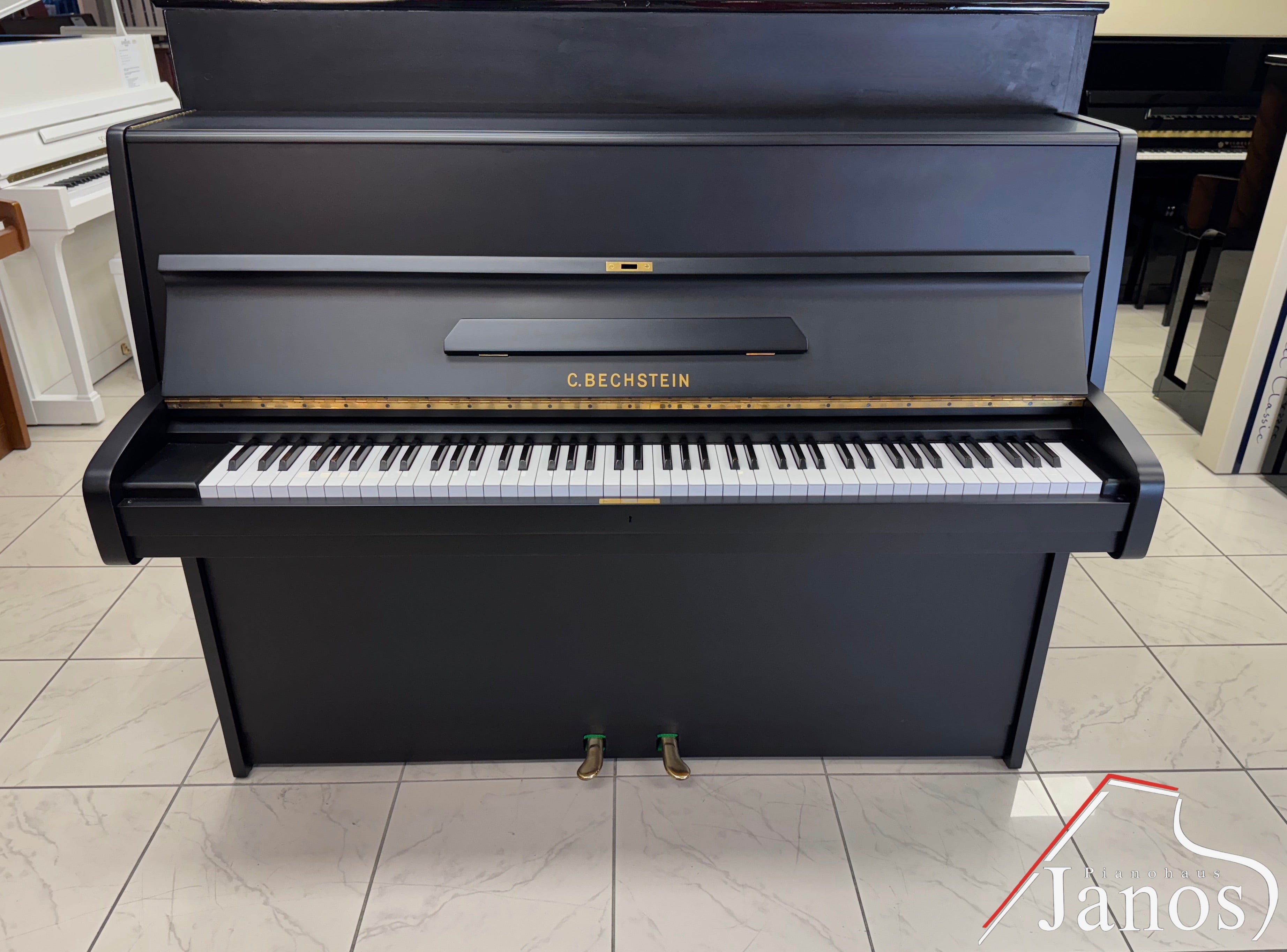Klavier C. Bechstein 12 N - Schwarz Matt