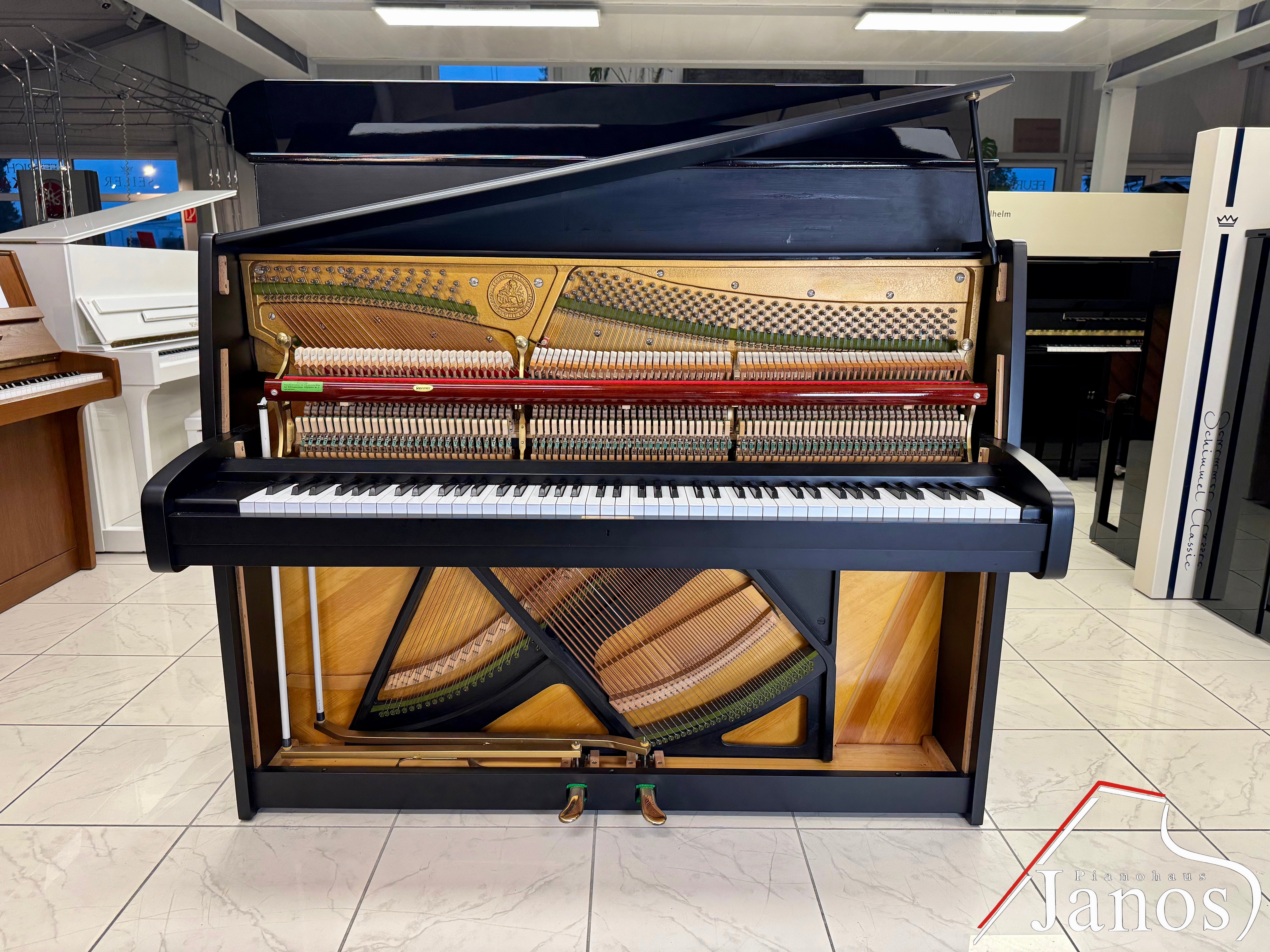 Klavier C. Bechstein 12 N - Schwarz Matt