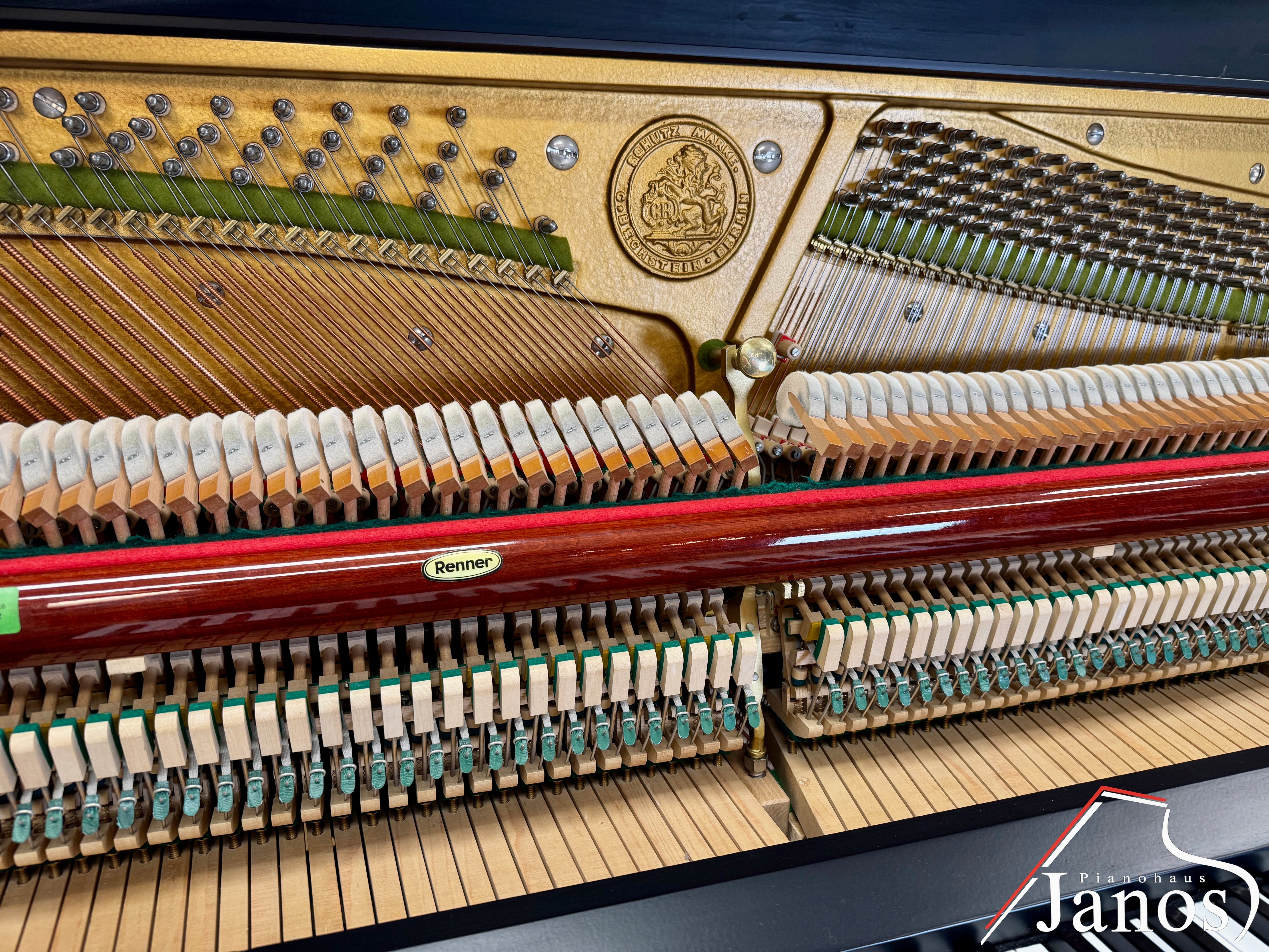 Klavier C. Bechstein 12 N - Schwarz Matt