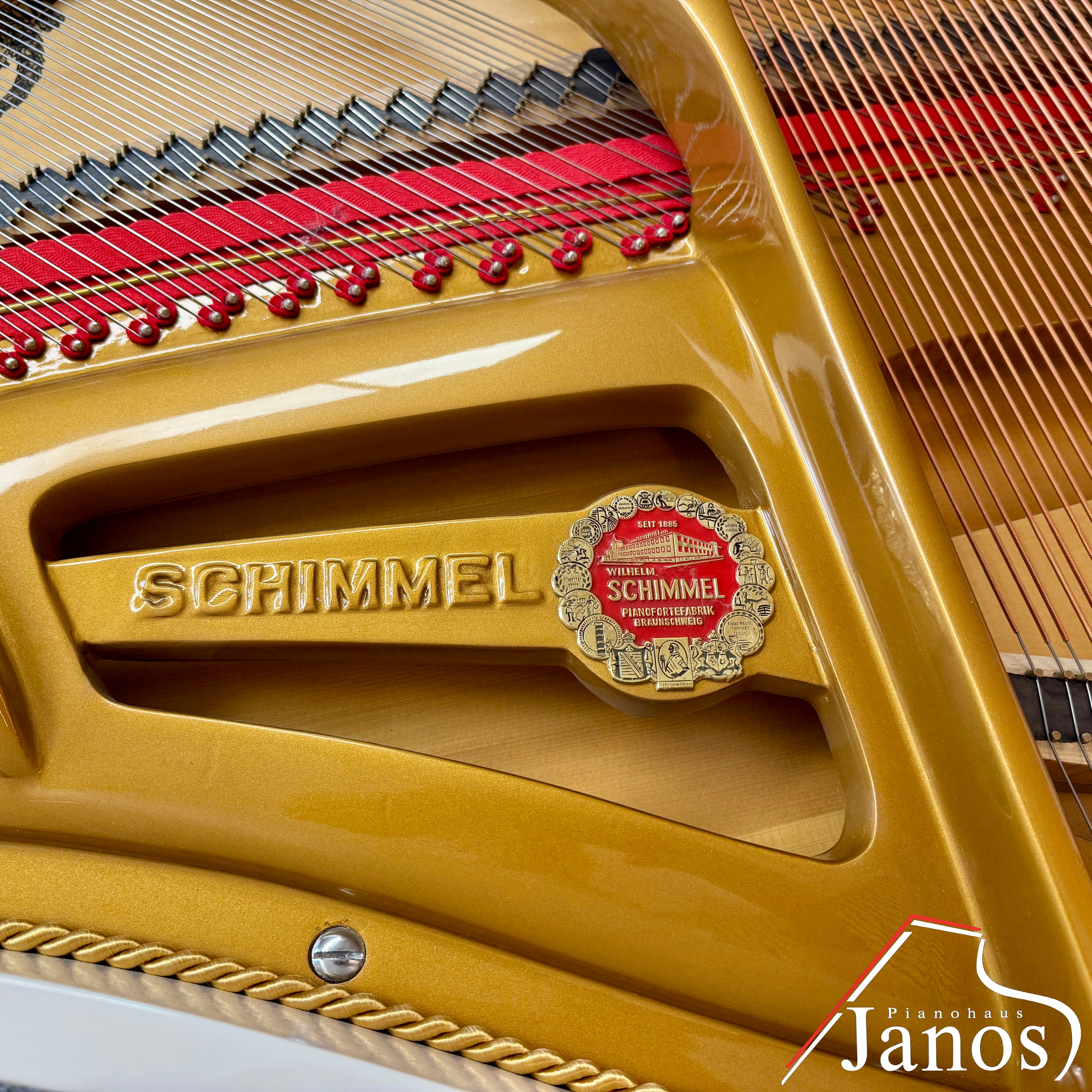 Flügel Schimmel 150 - Weiß Hochglanz
