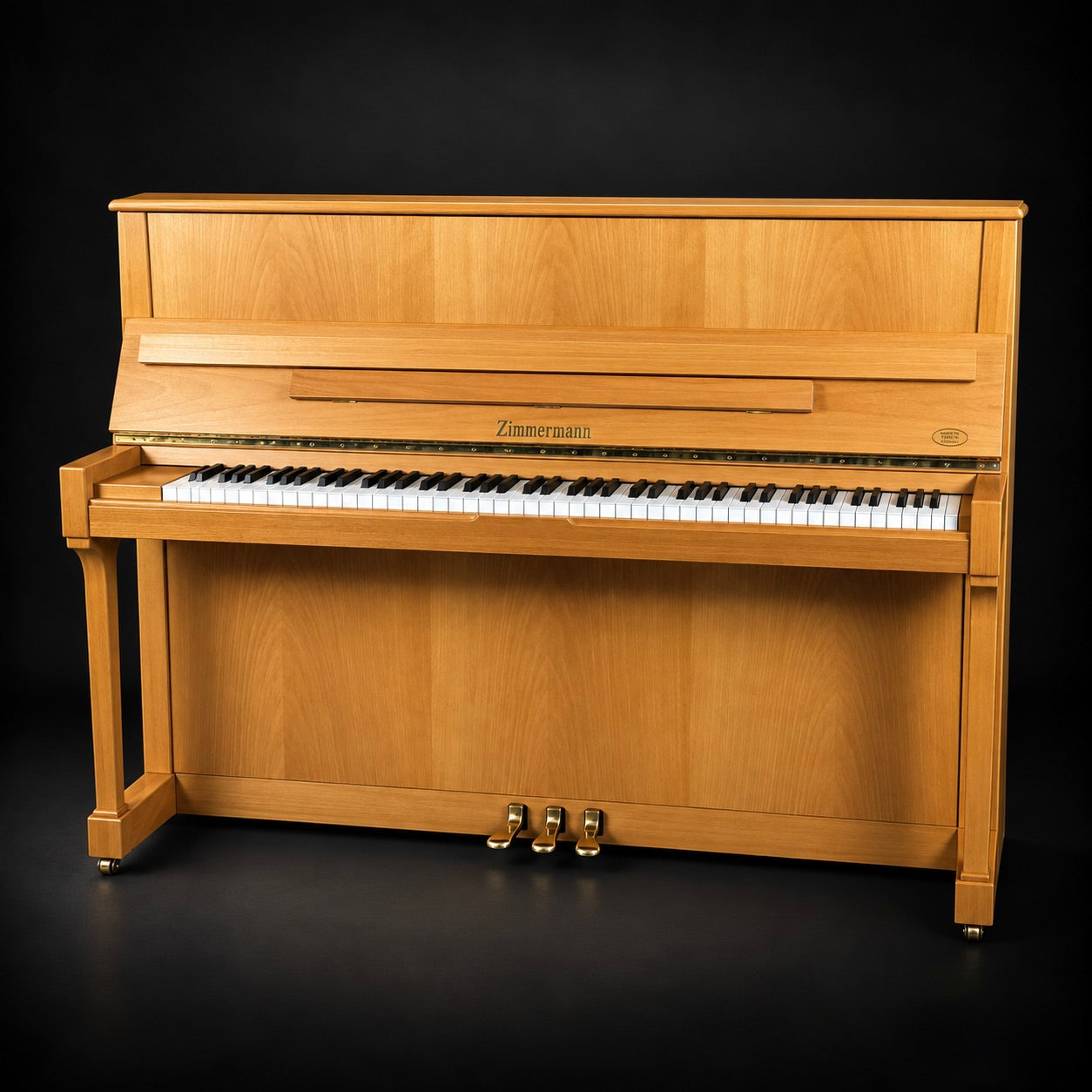 Klavier Zimmermann 116 Konsole - Buche - by C. Bechstein