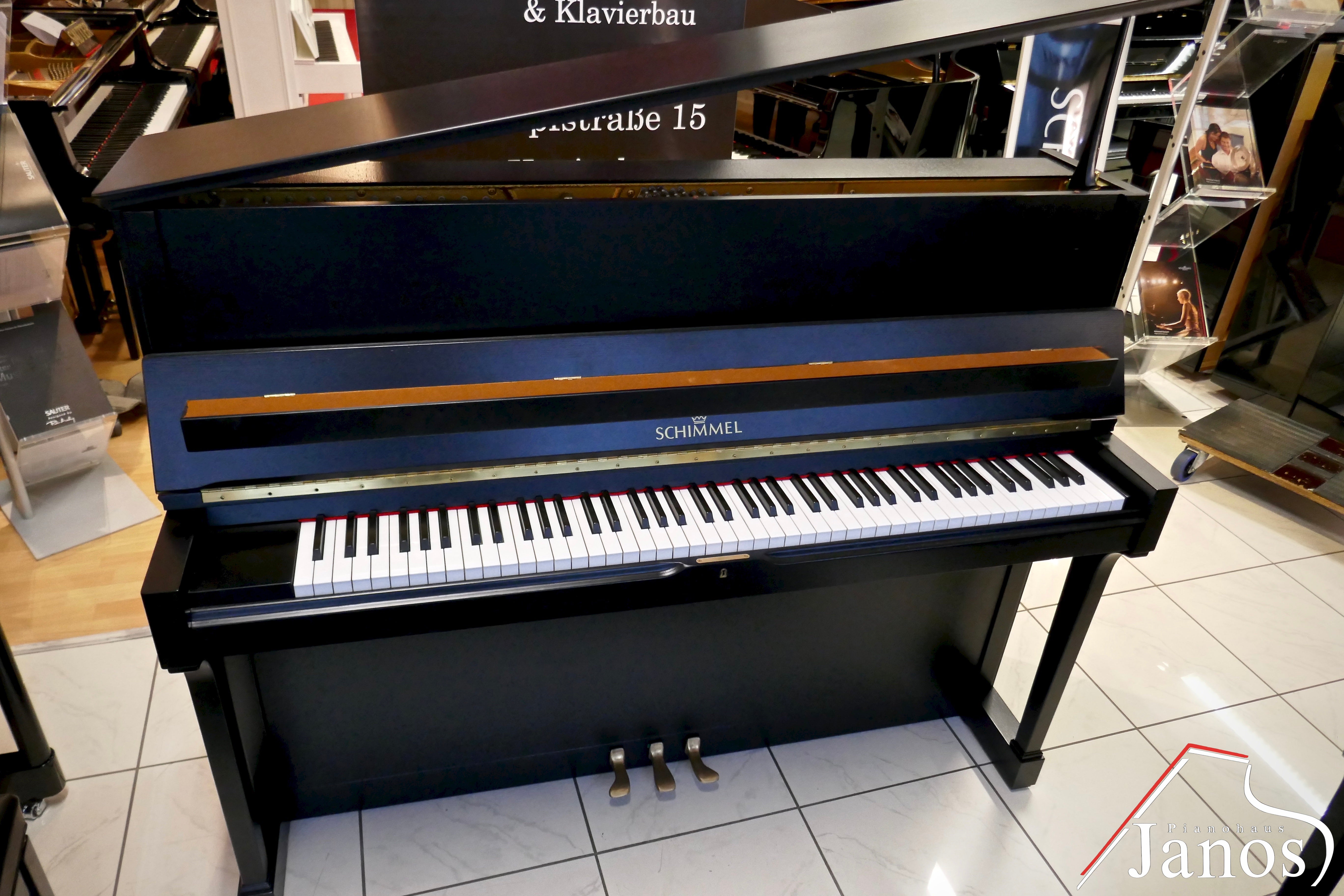 Klavier Schimmel 118 T - Schwarz Matt