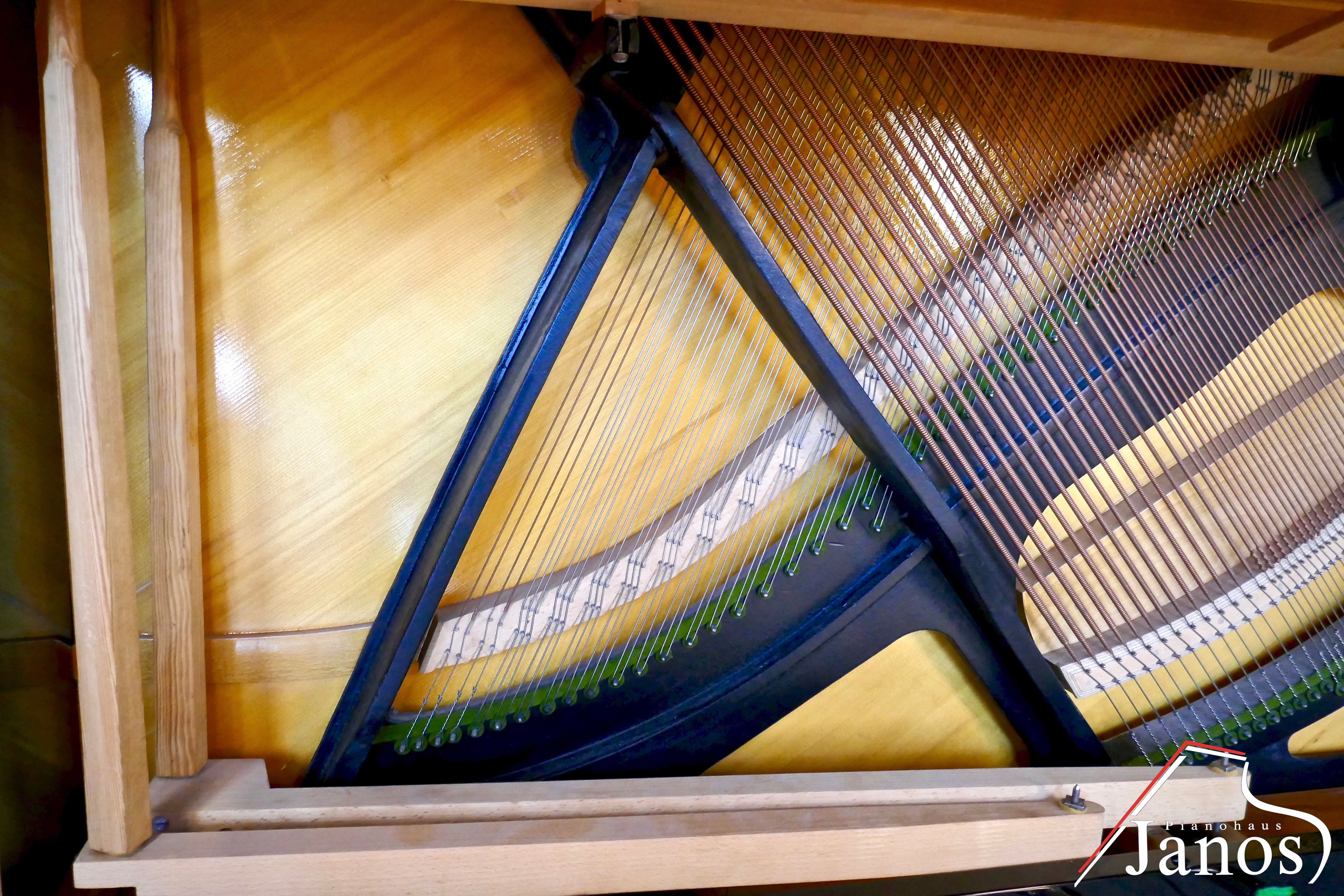 Klavier C. Bechstein 12 N - Schwarz Hochglanz
