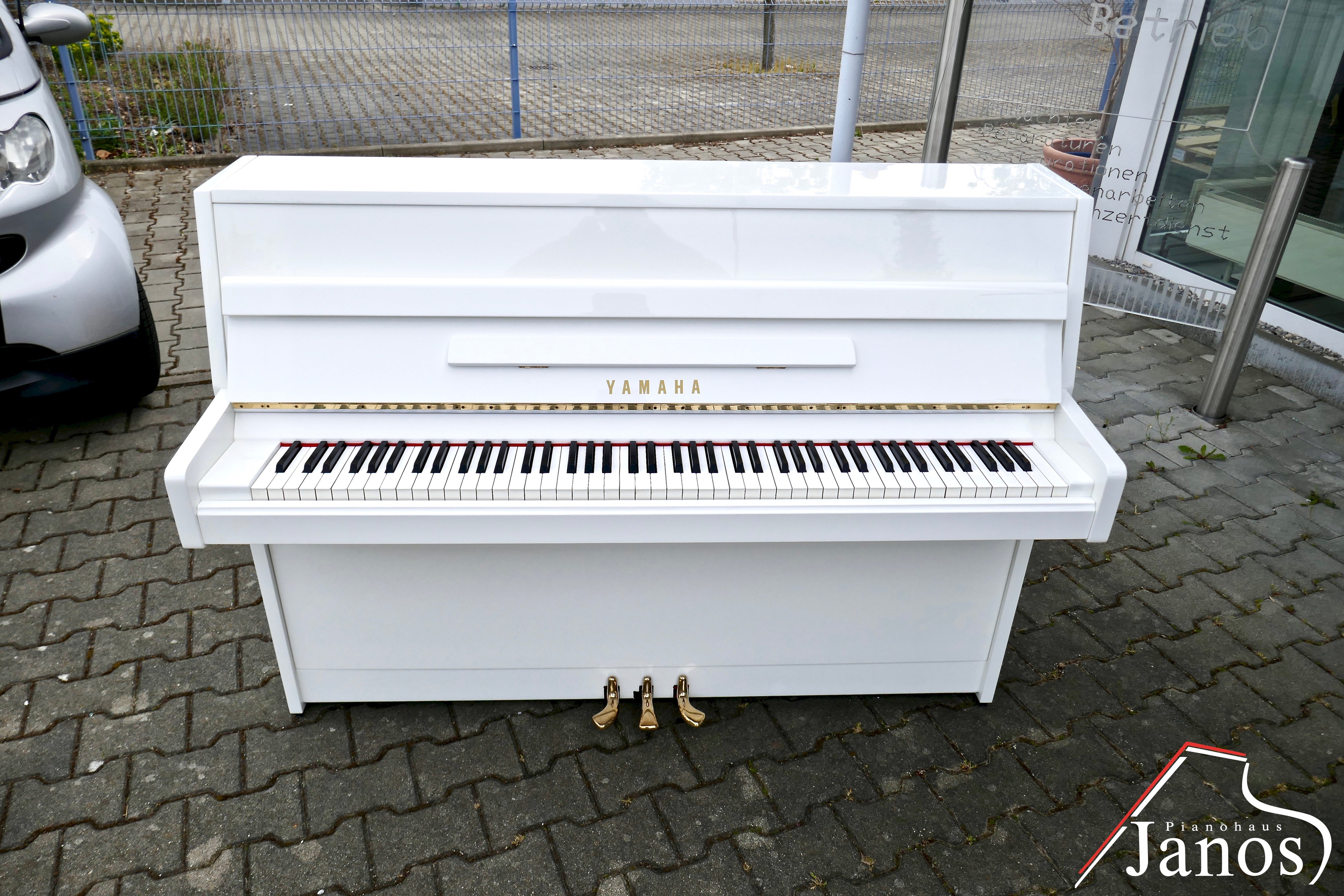 Klavier Yamaha M5J - Weiß Hochglanz