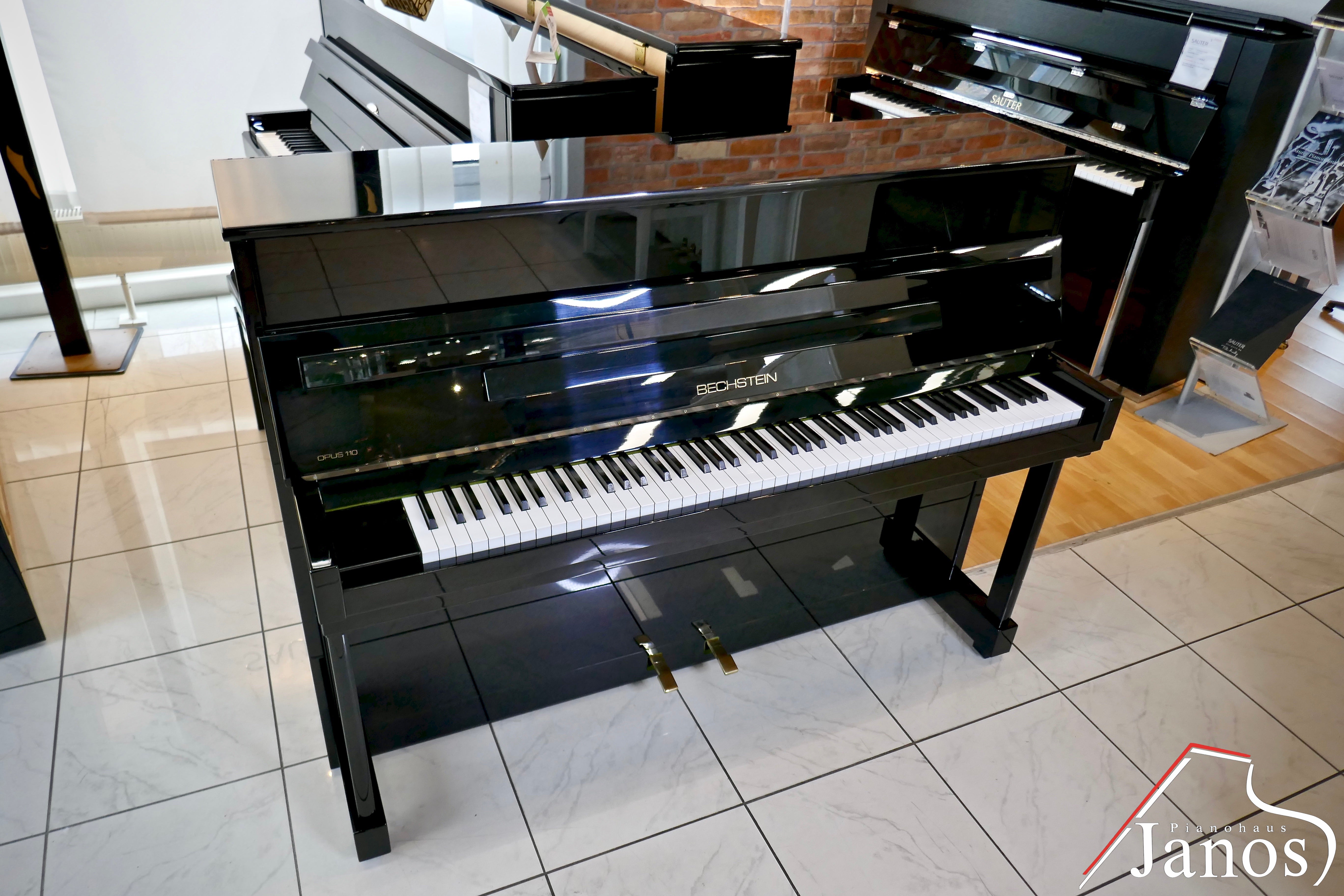 Klavier C. Bechstein 110 Opus - Schwarz Hochglanz