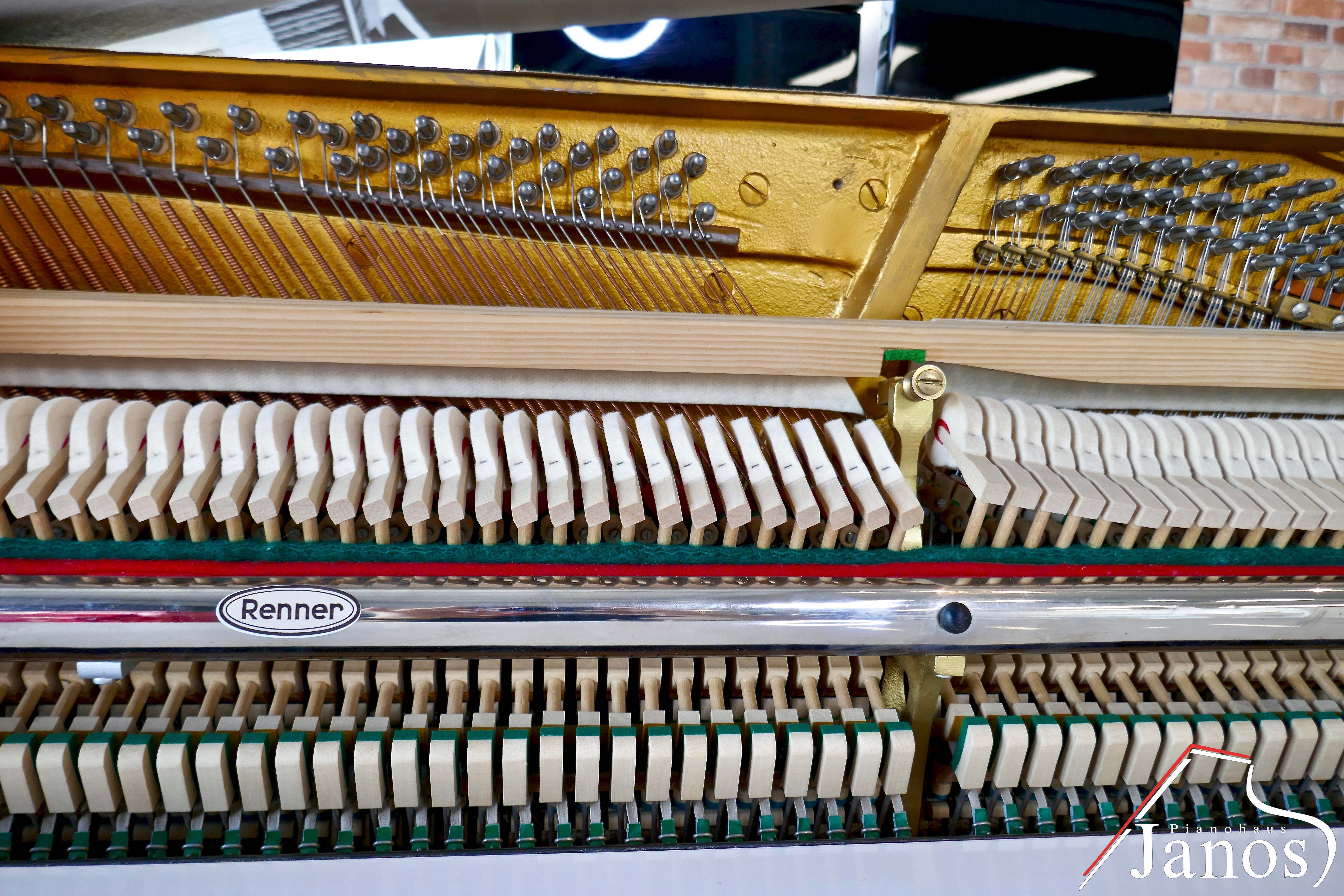 Klavier Grotrian-Steinweg 100 - Weiß Hochglanz