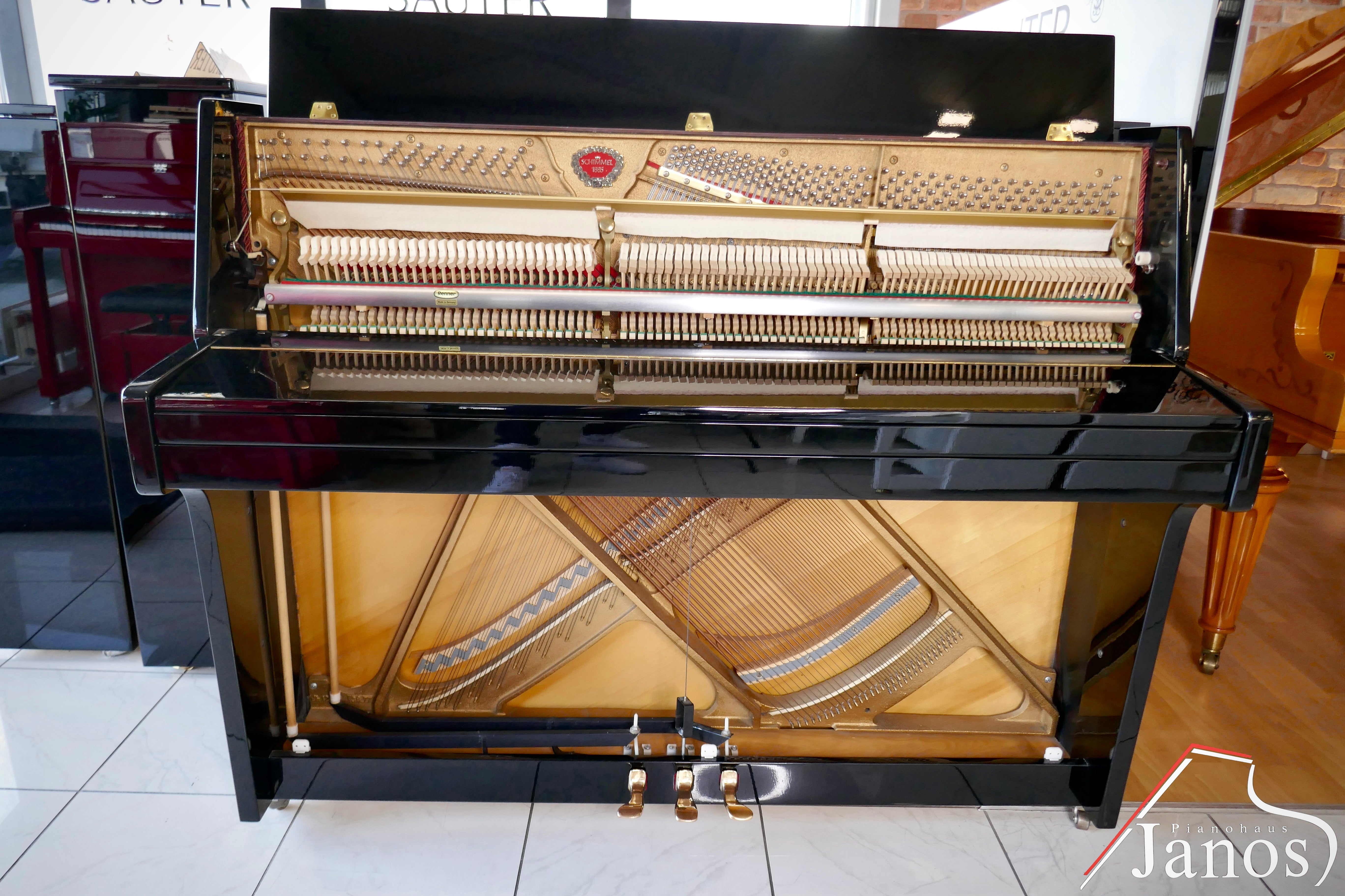 Klavier Schimmel 112 Design Exclusive - Schwarz Hochglanz
