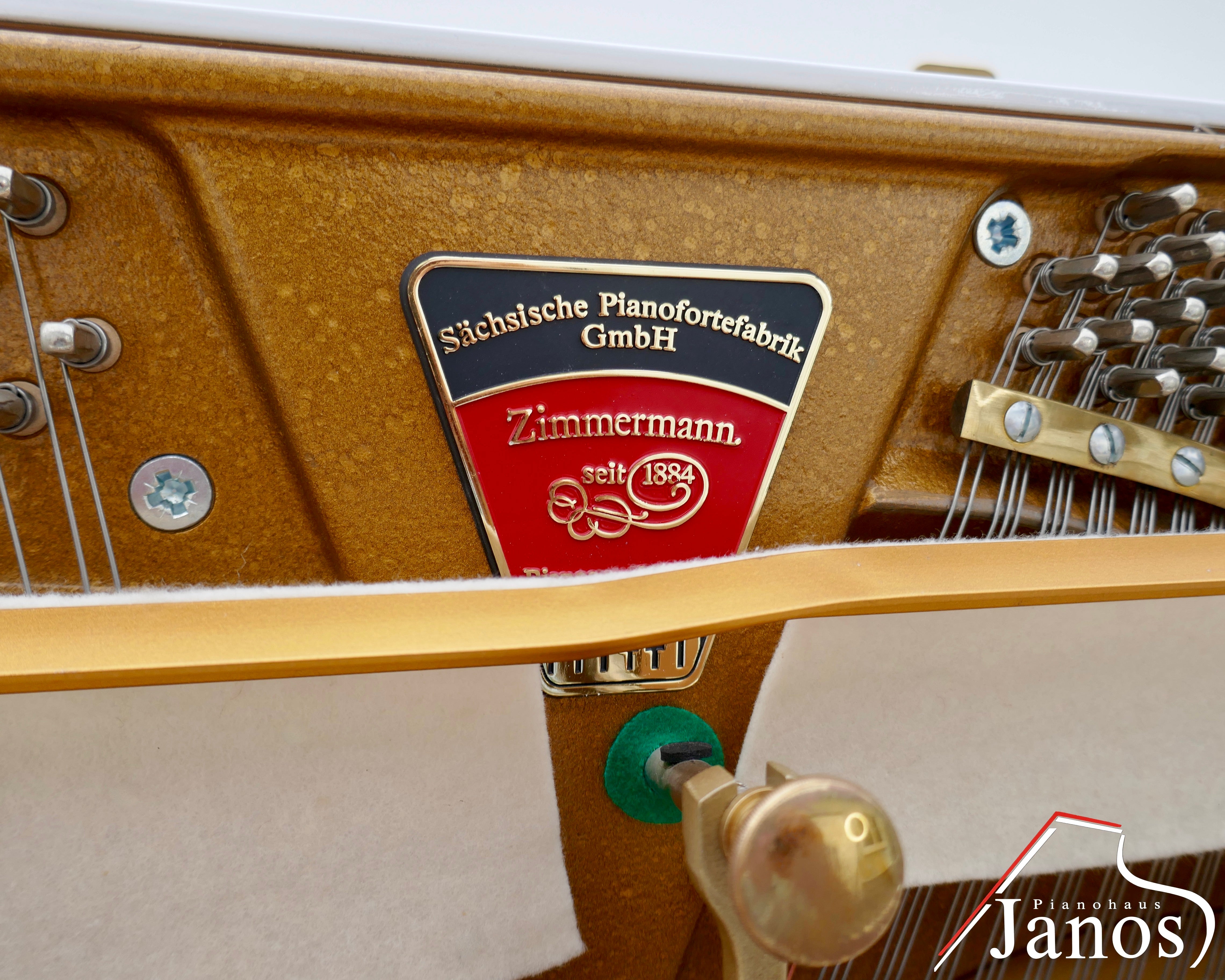 Klavier Zimmermann 118 Konsole - by C. Bechstein