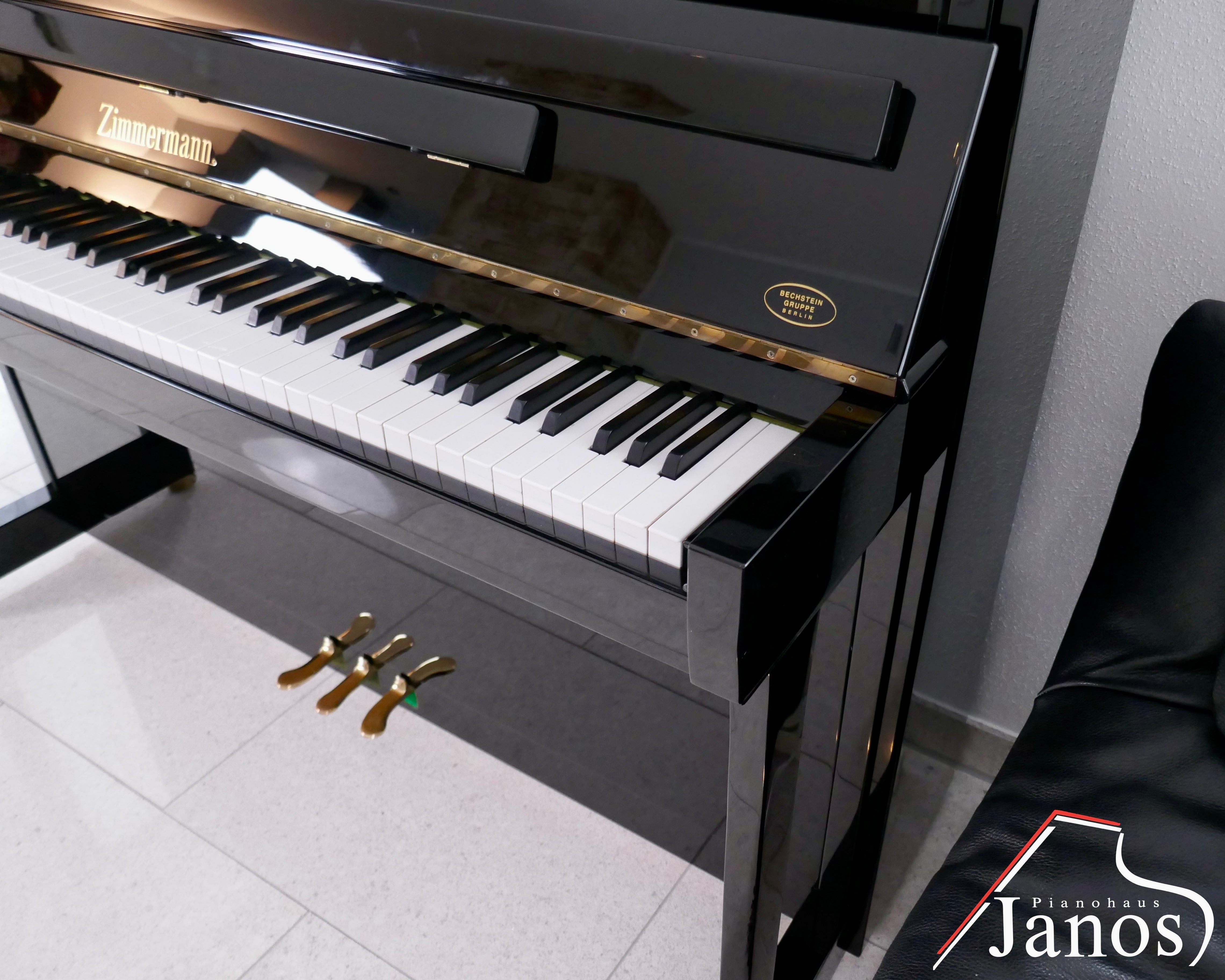 Klavier Zimmermann 116 Konsole - by C. Bechstein