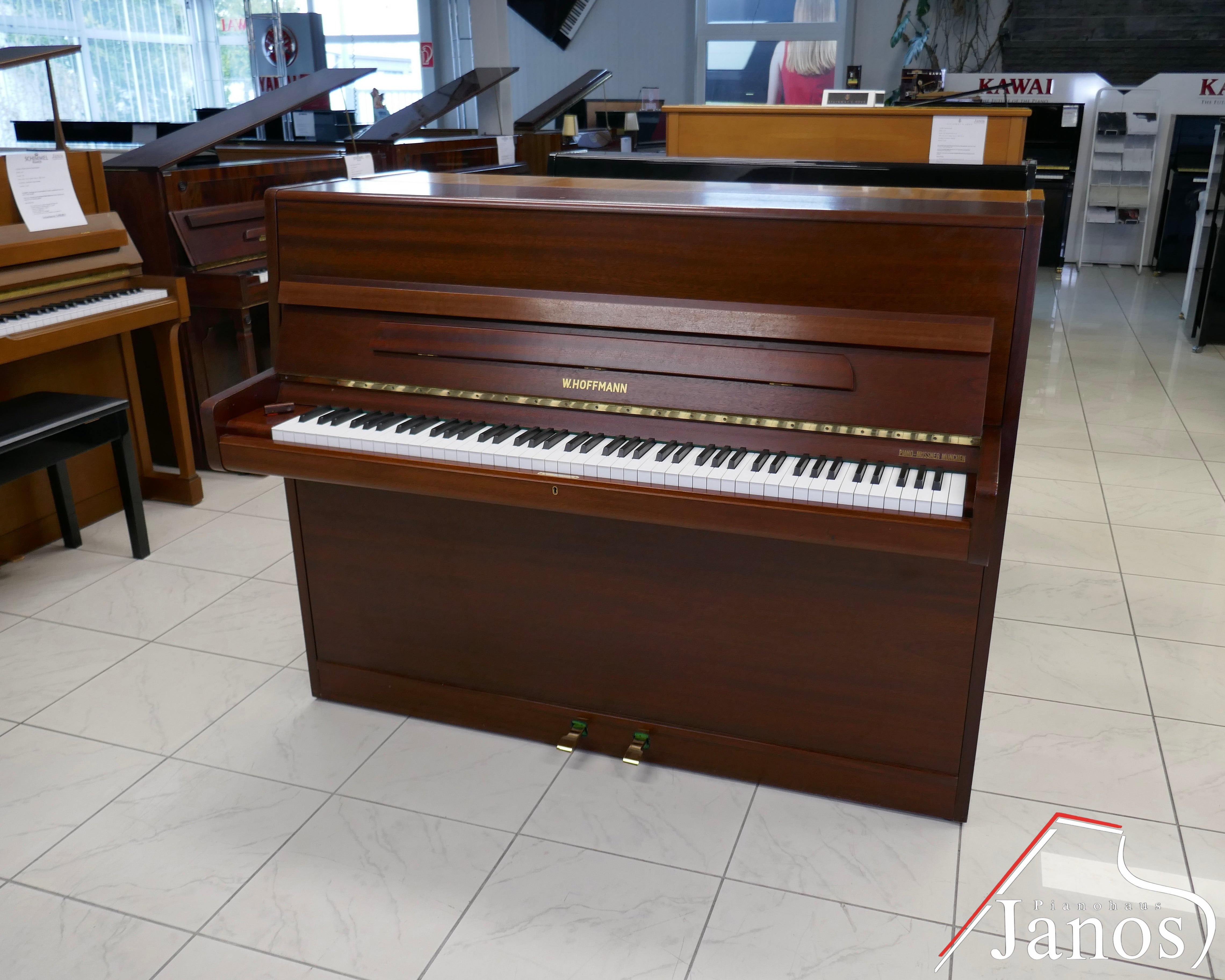 Klavier W. Hoffmann 114 - Mahagoni