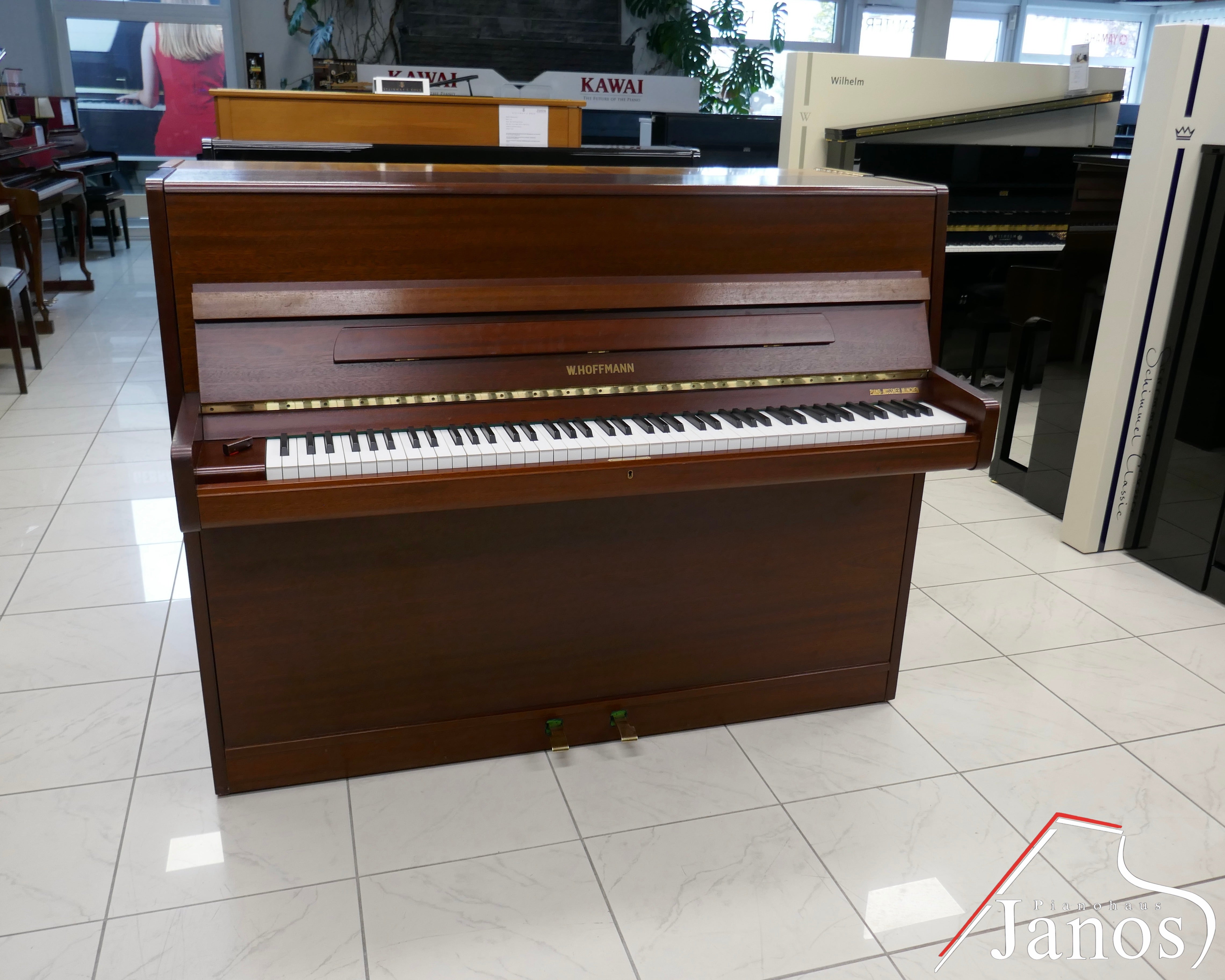 Klavier W. Hoffmann 114 - Mahagoni