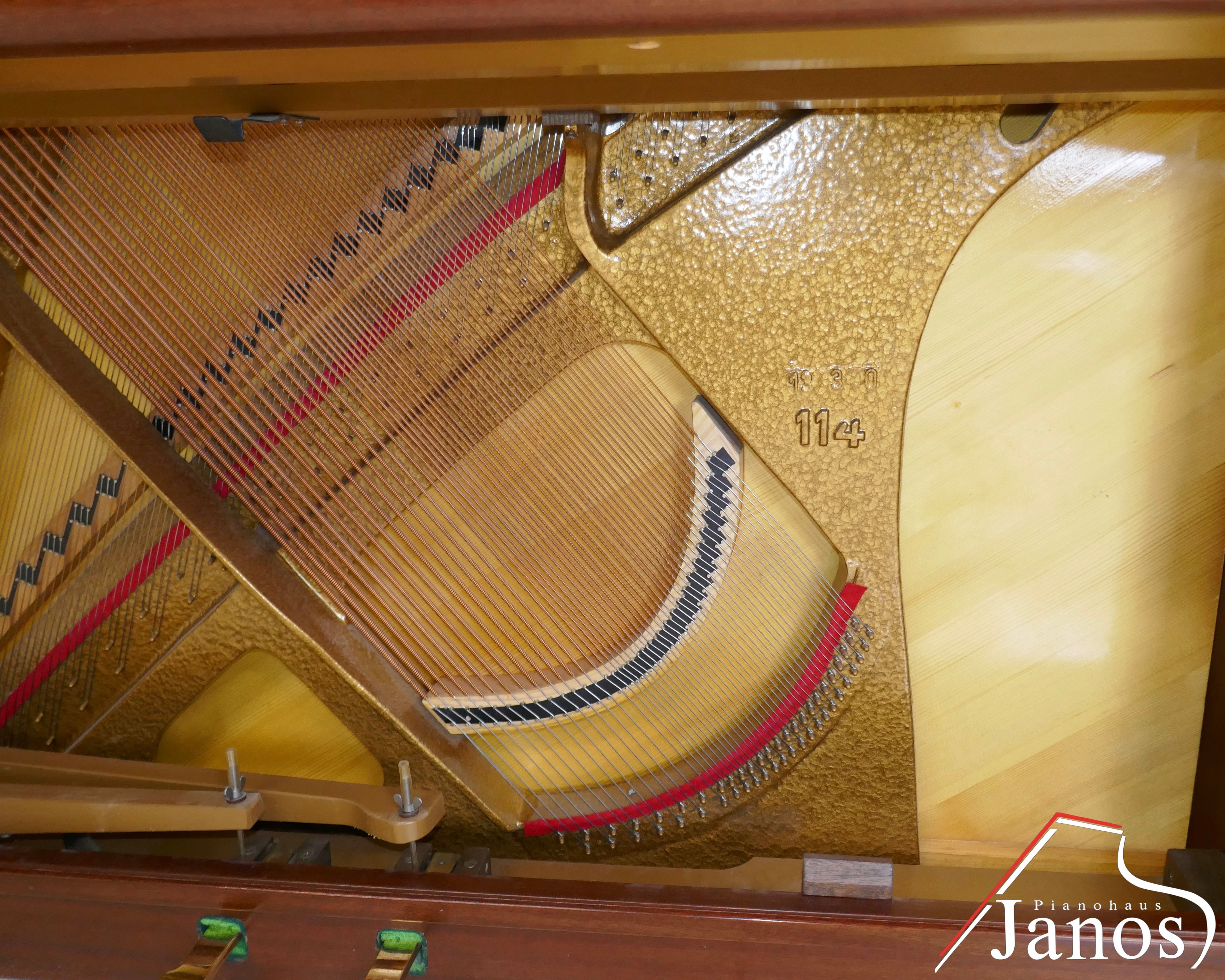 Klavier W. Hoffmann 114 - Mahagoni