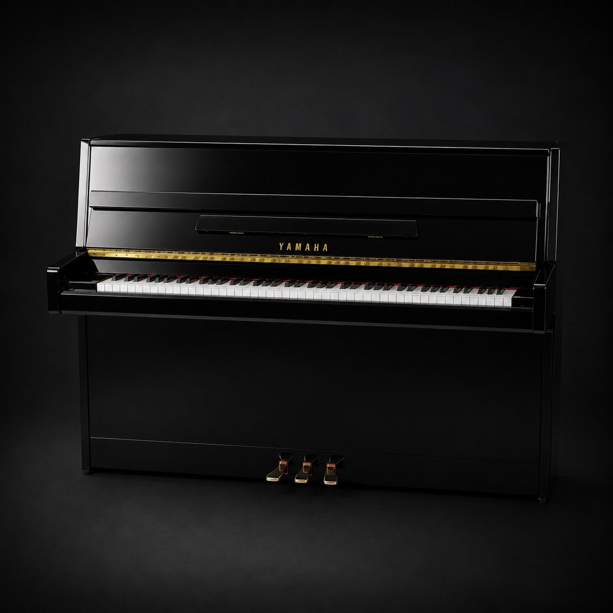 Klavier Yamaha b1 PE - Schwarz Hochglanz