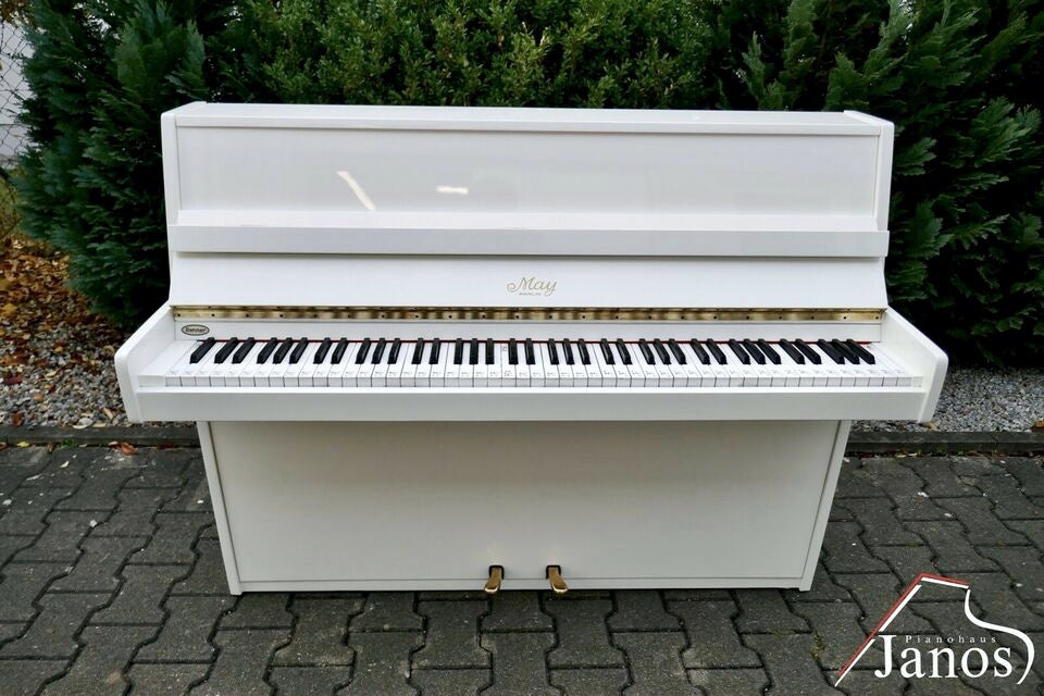 Klavier May Berlin by Schimmel 103 F - Weiß Hochglanz