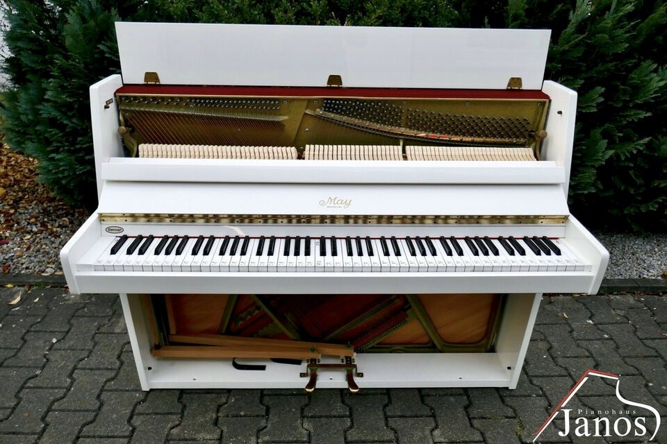 Klavier May Berlin by Schimmel 103 F - Weiß Hochglanz