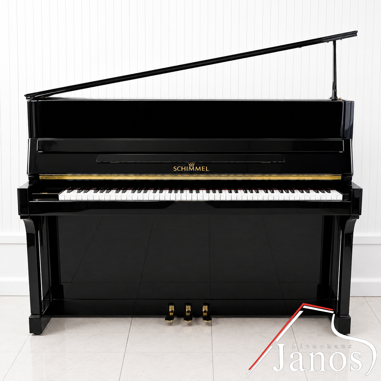 Klavier Schimmel 118 T - Schwarz Hochglanz