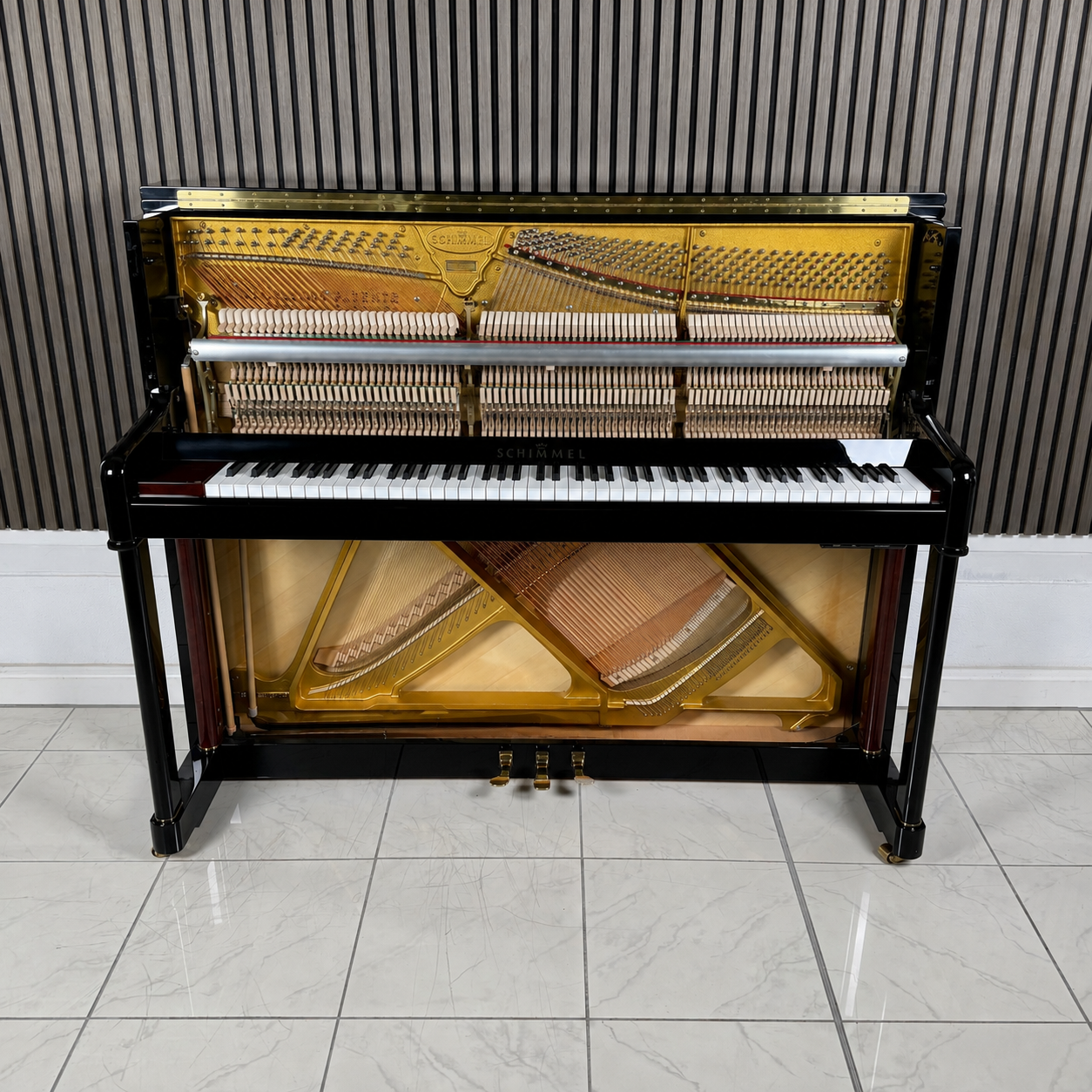 Klavier Schimmel 120 TN - Schwarz Hochglanz