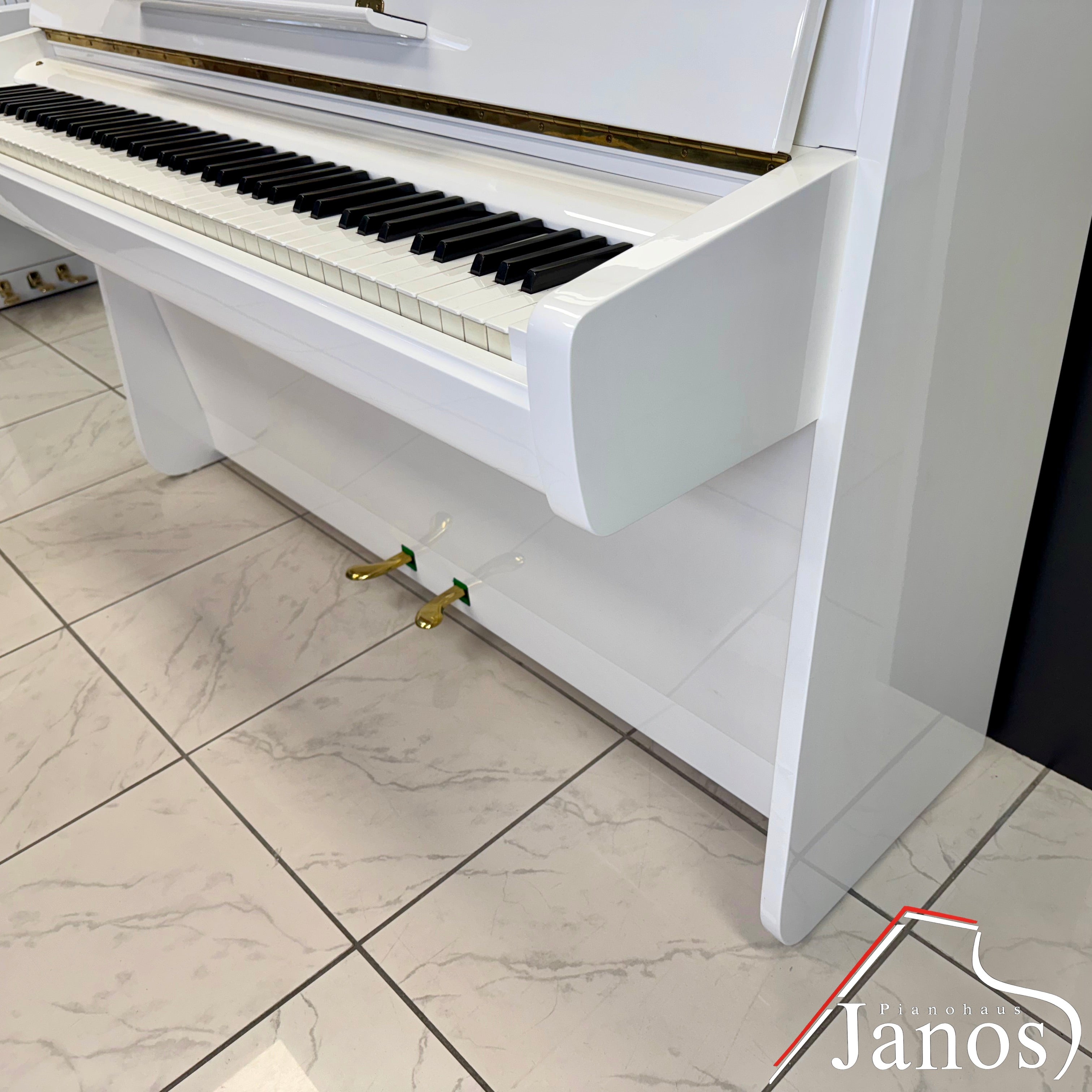 Klavier Steinway & Sons Z-114 - Weiß Hochglanz