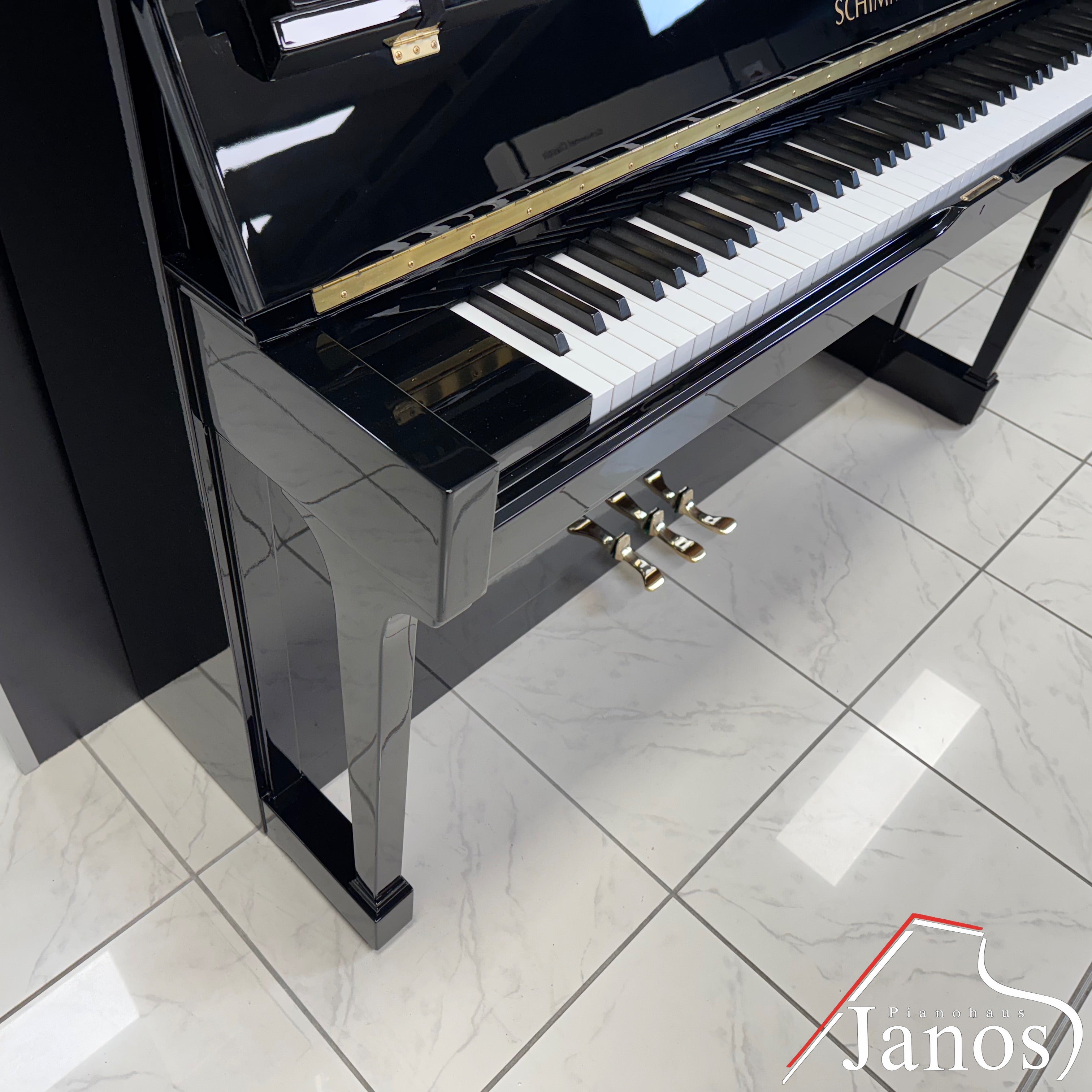Klavier Schimmel 118 T - Schwarz Hochglanz