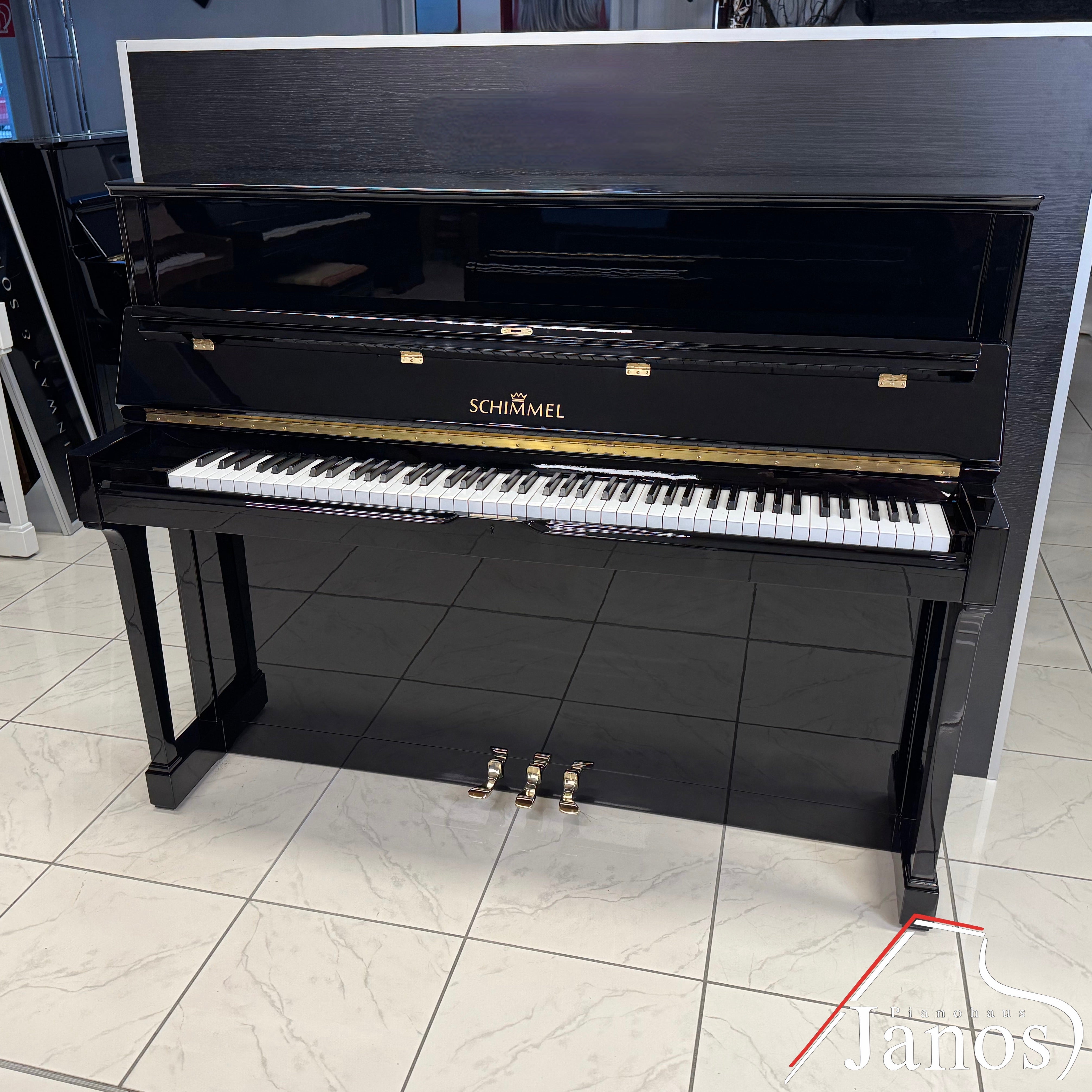 Klavier Schimmel 118 T - Schwarz Hochglanz