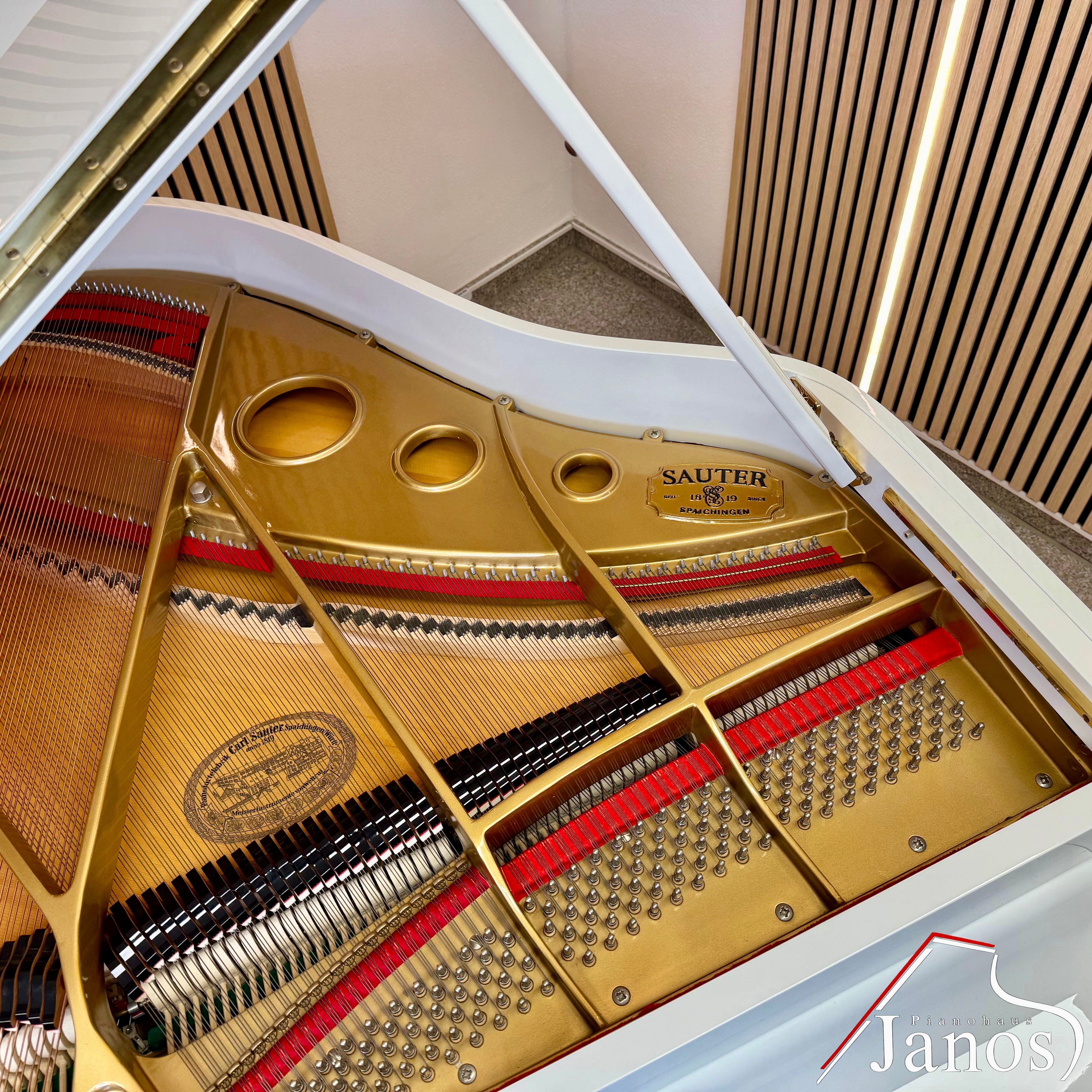 Flügel Sauter 160 - Weiß Hochglanz