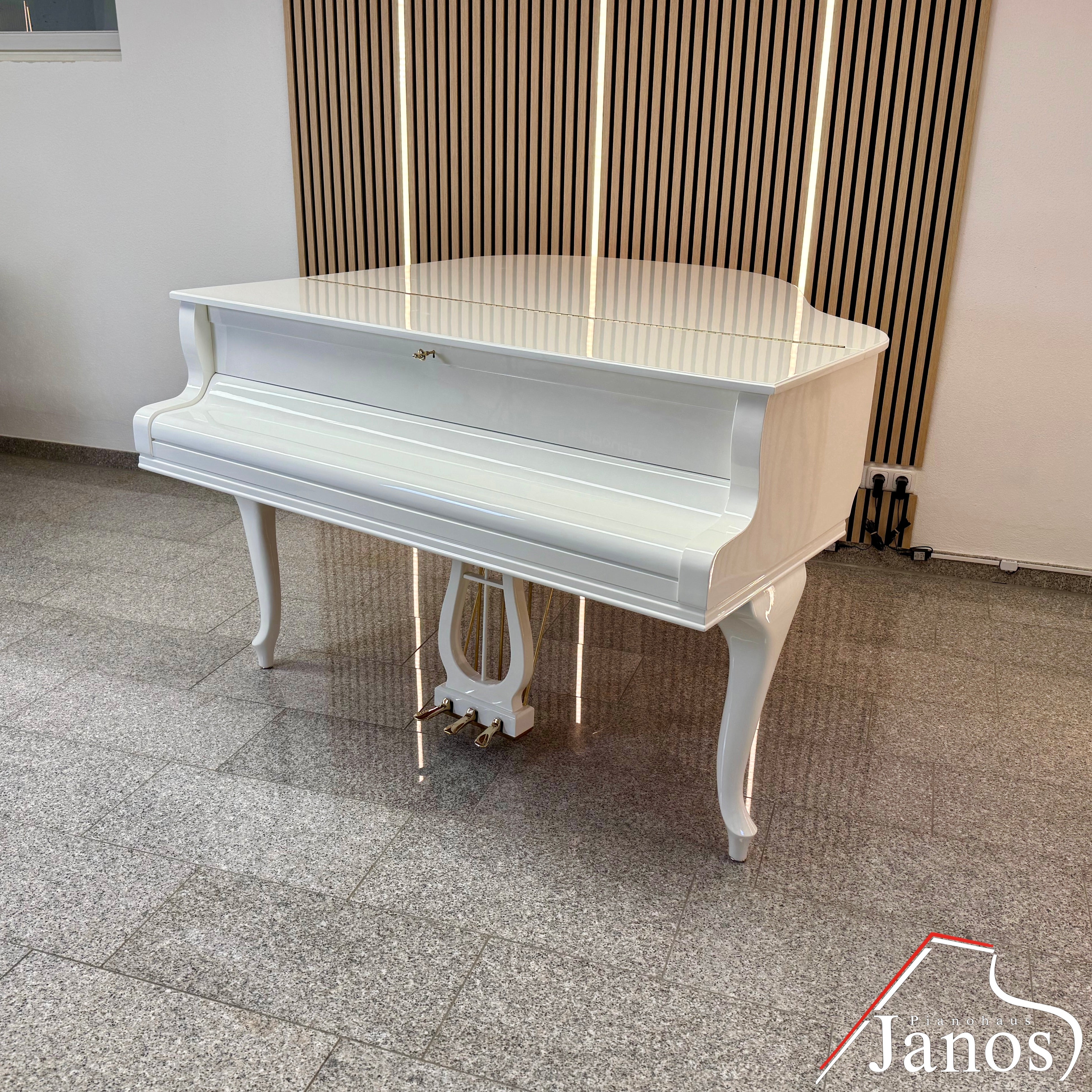 Flügel Sauter 160 - Weiß Hochglanz