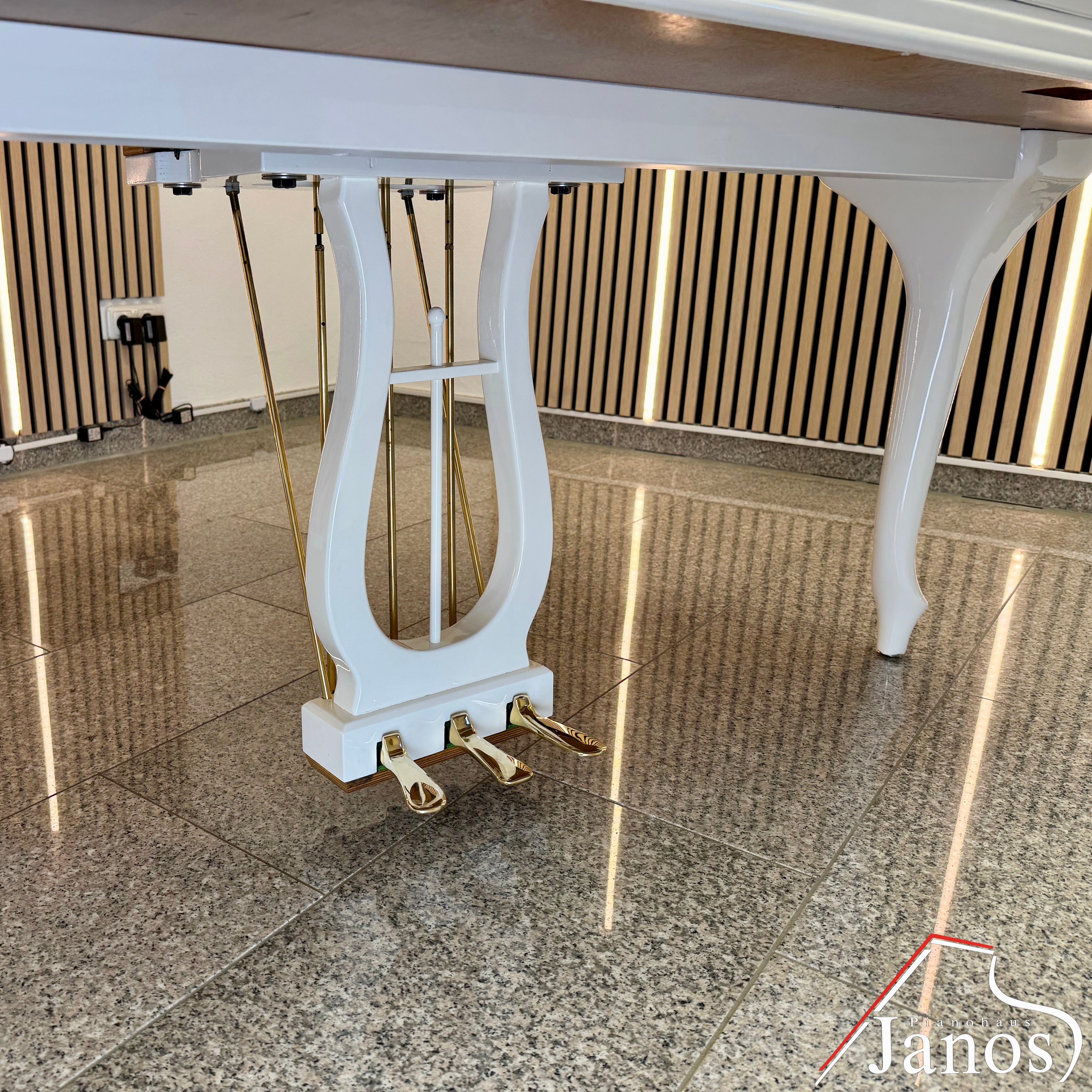 Flügel Sauter 160 - Weiß Hochglanz