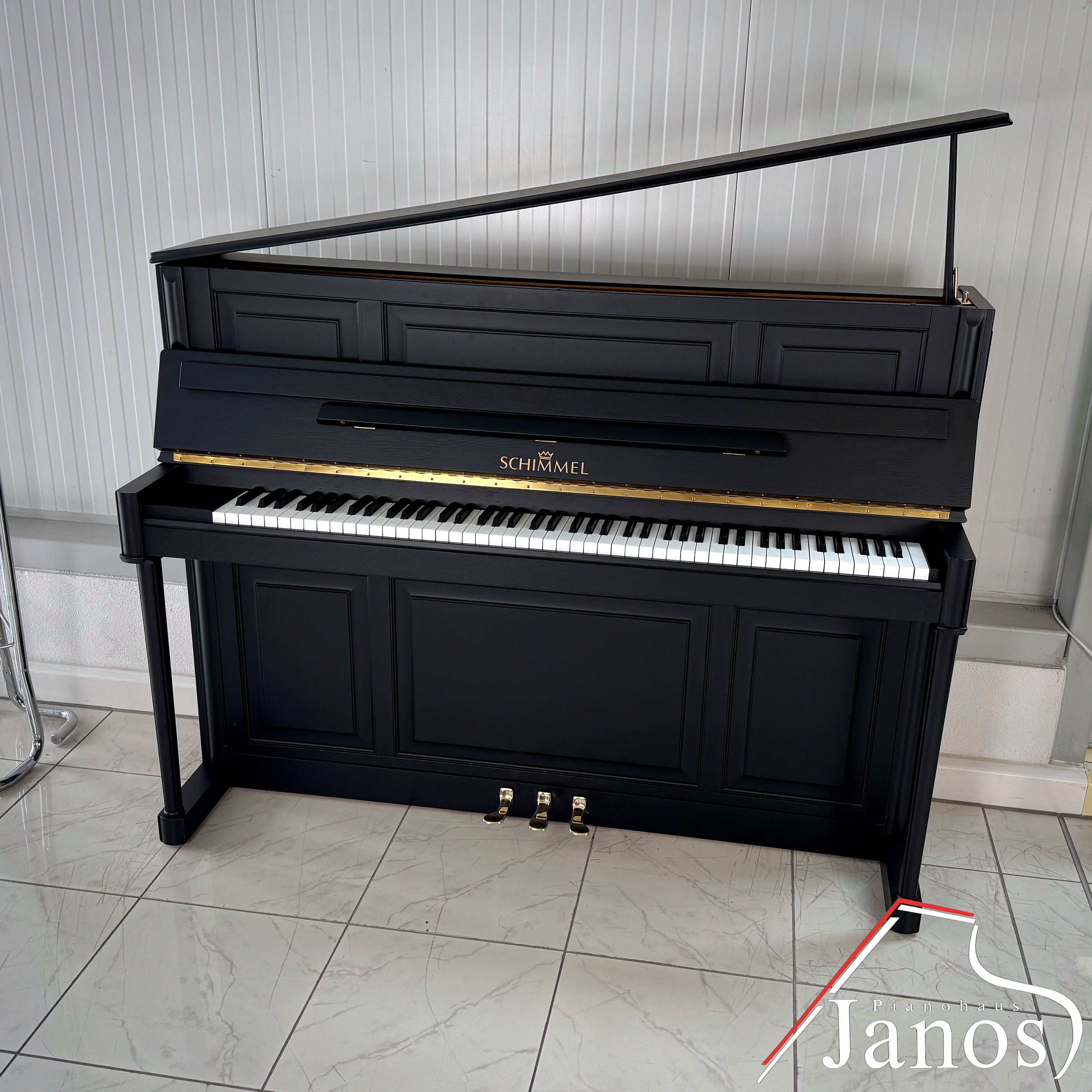 Klavier Schimmel 118 T - Schwarz Matt