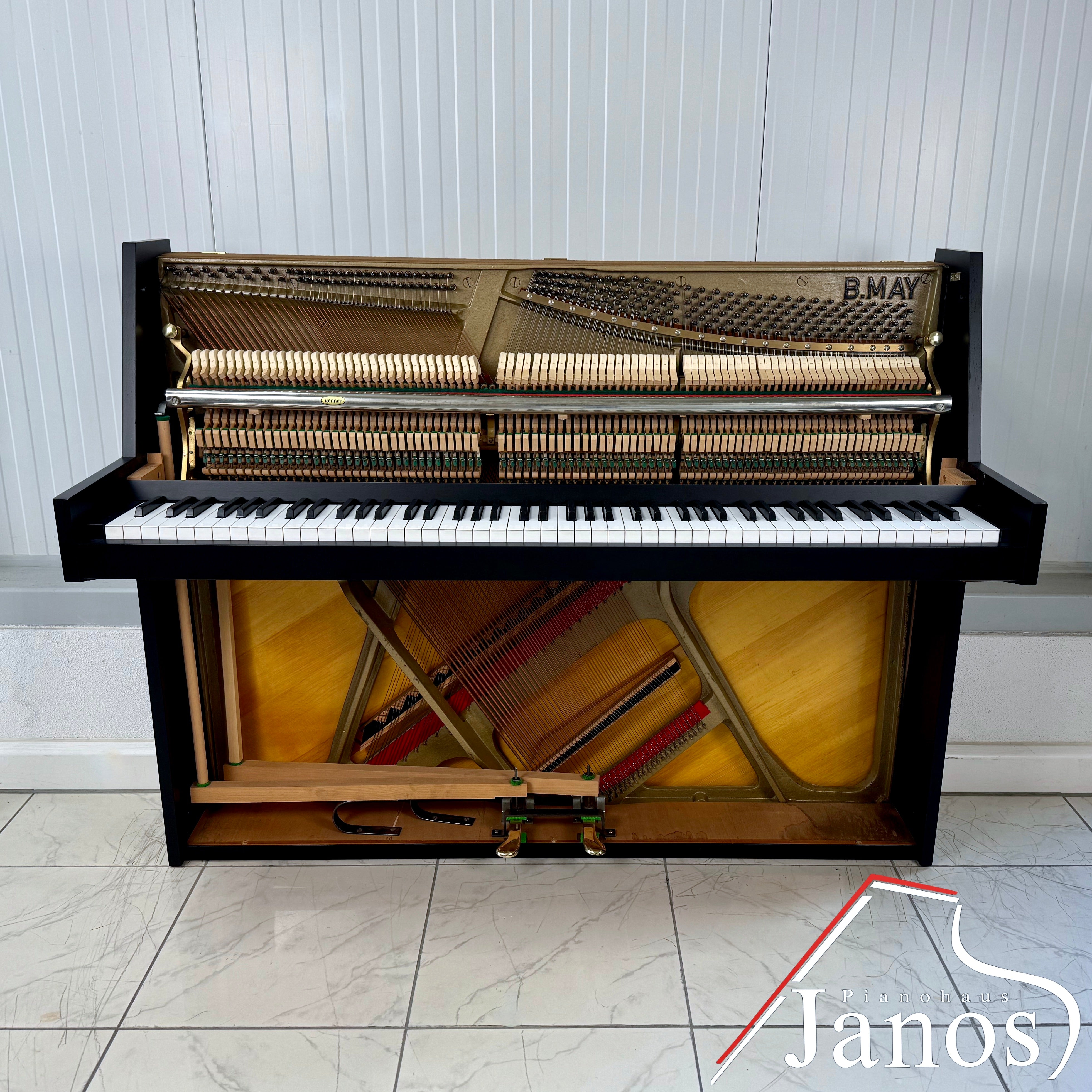 Klavier May Berlin by Schimmel - Schwarz - Mietangebot