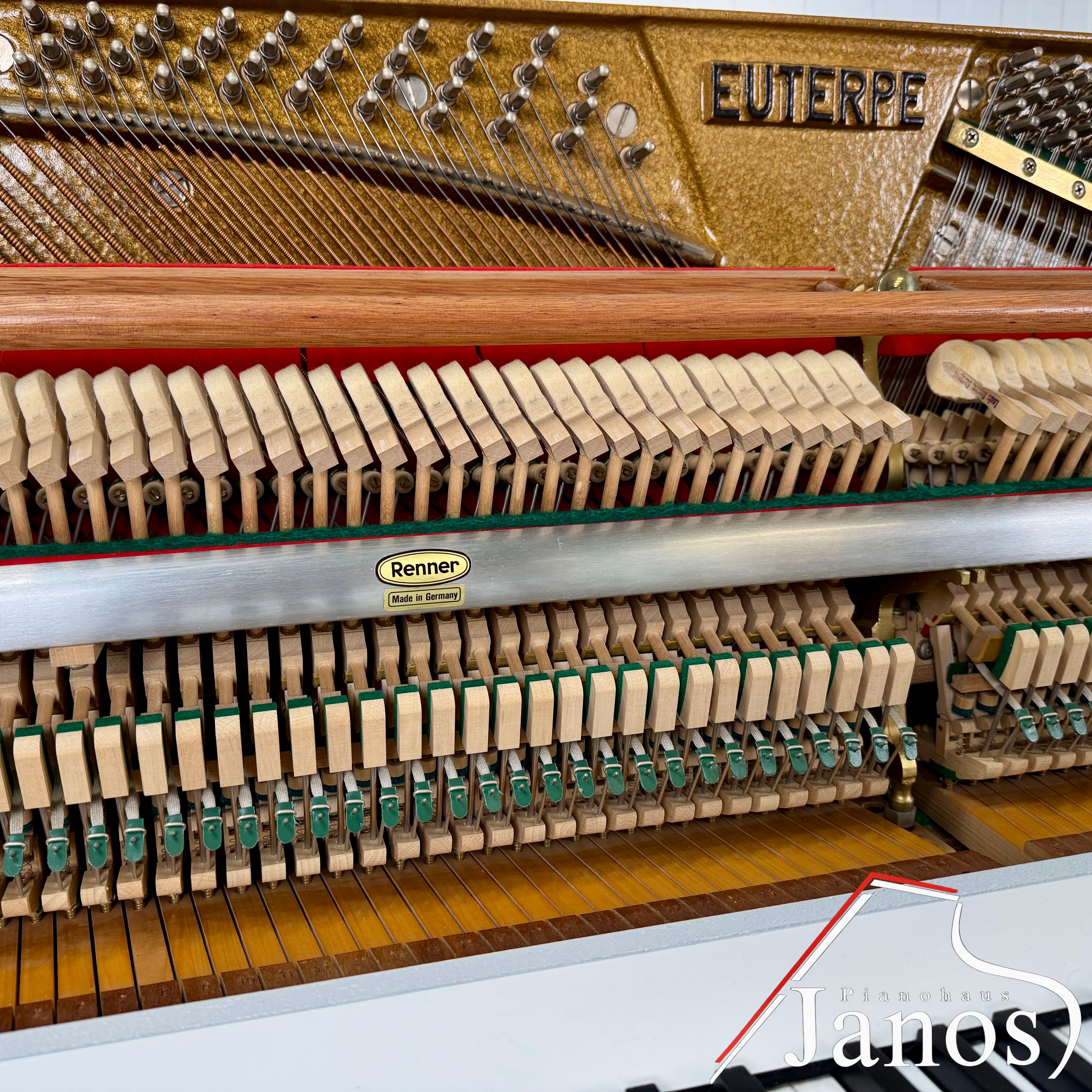 Klavier Euterpe 108 - Weiß Matt