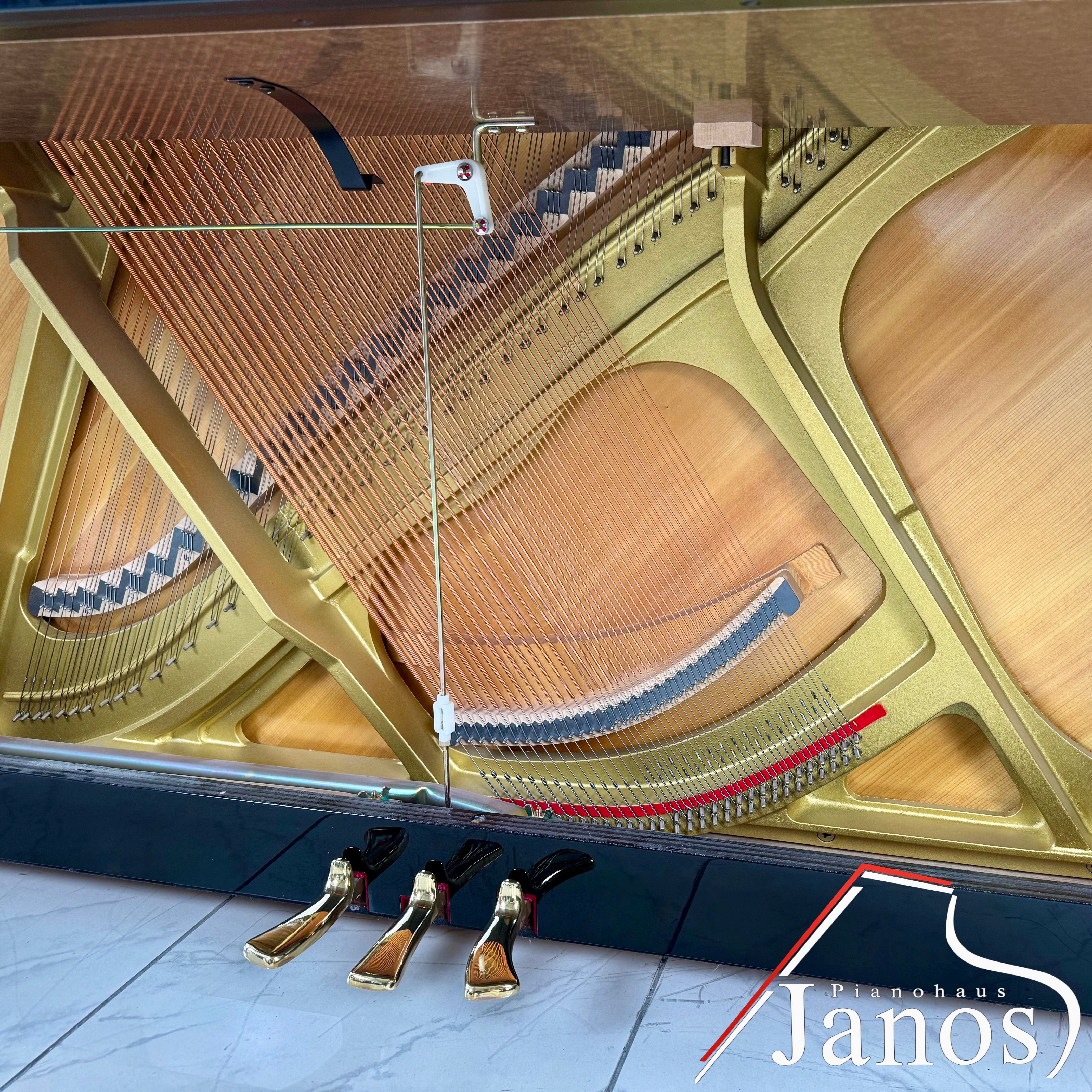 Klavier Yamaha E116 T - Schwarz Hochglanz