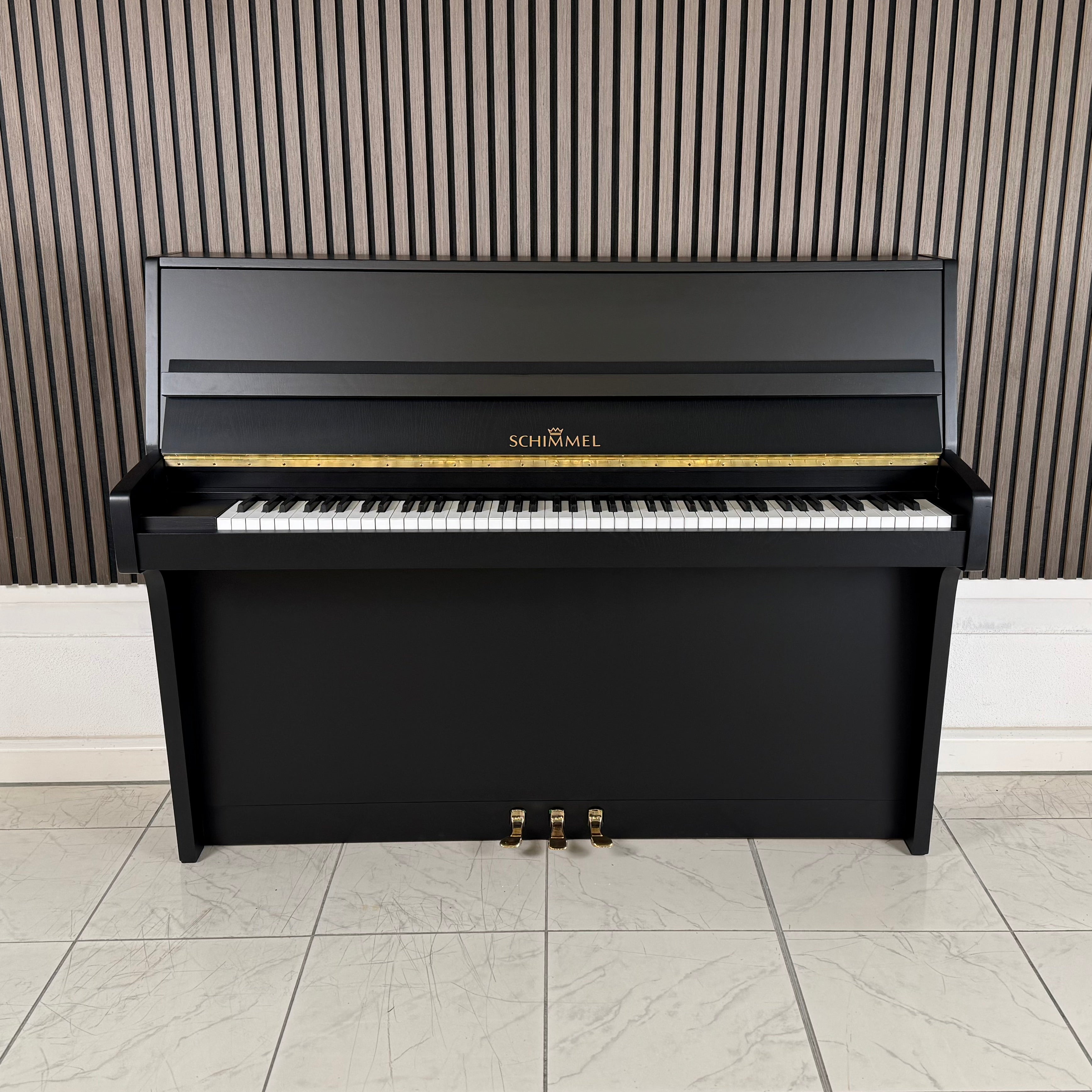 Klavier Schimmel 112 - Schwarz Matt