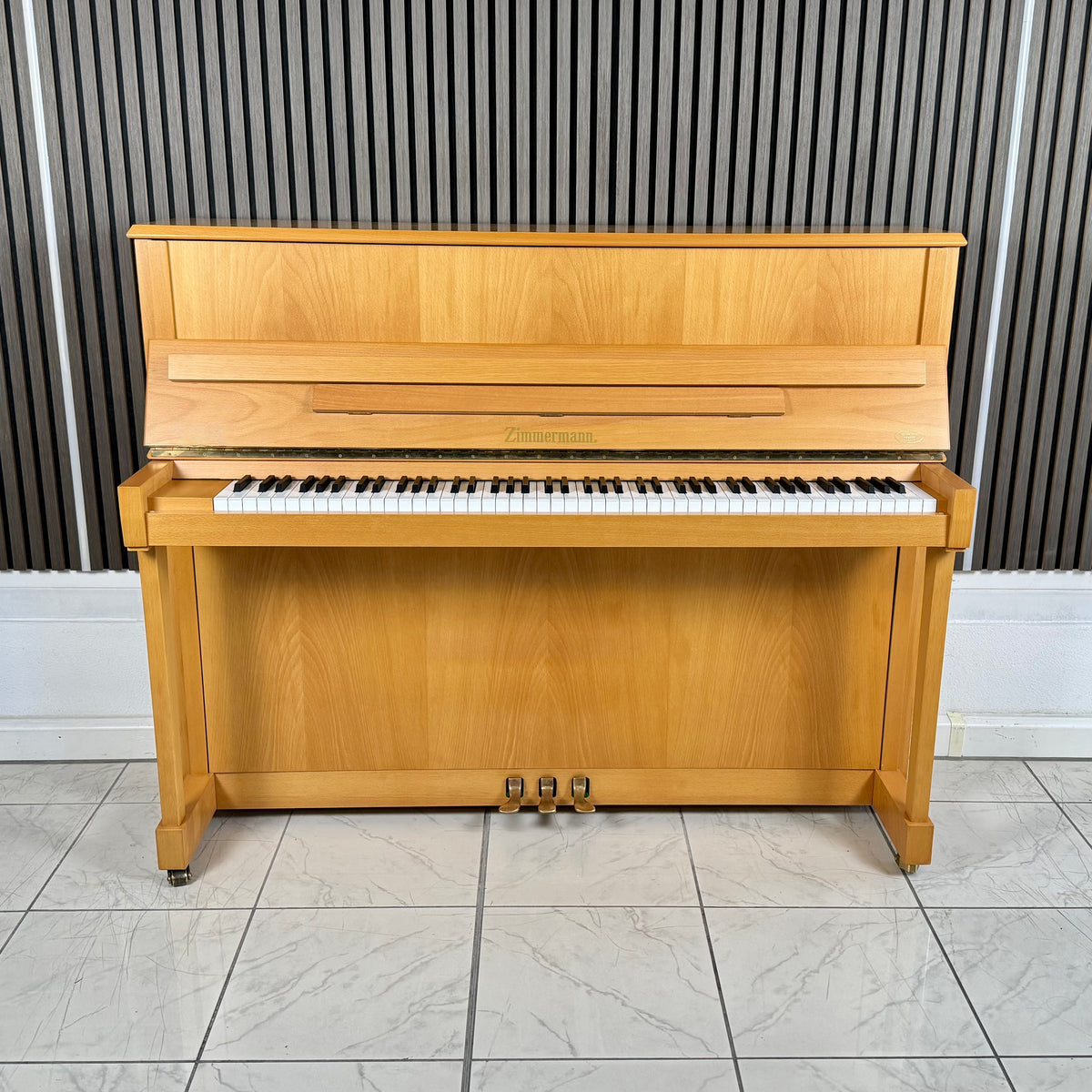 Klavier Zimmermann 116 Konsole - Buche - by C. Bechstein