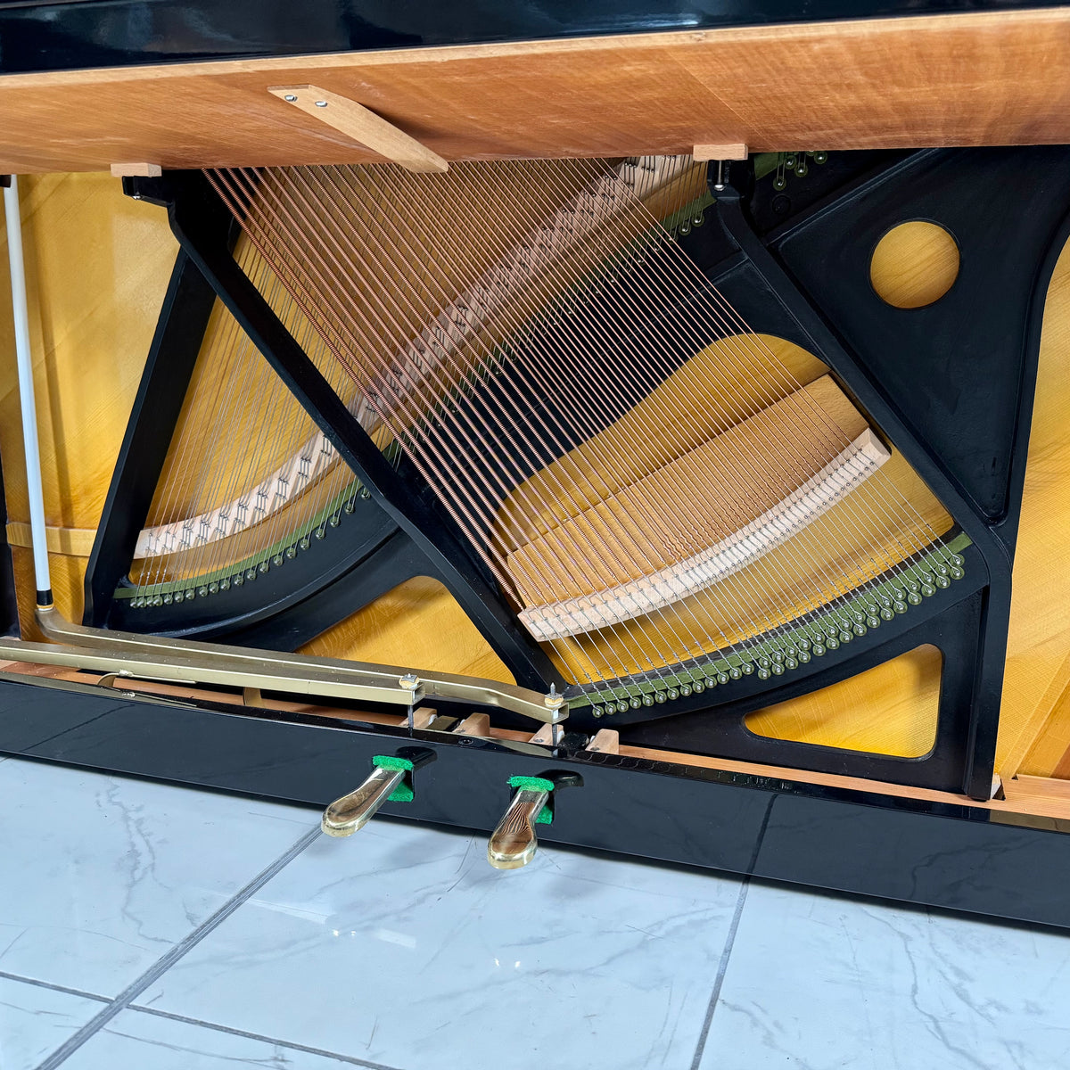 Klavier C. Bechstein 12 N  - Schwarz Hochglanz