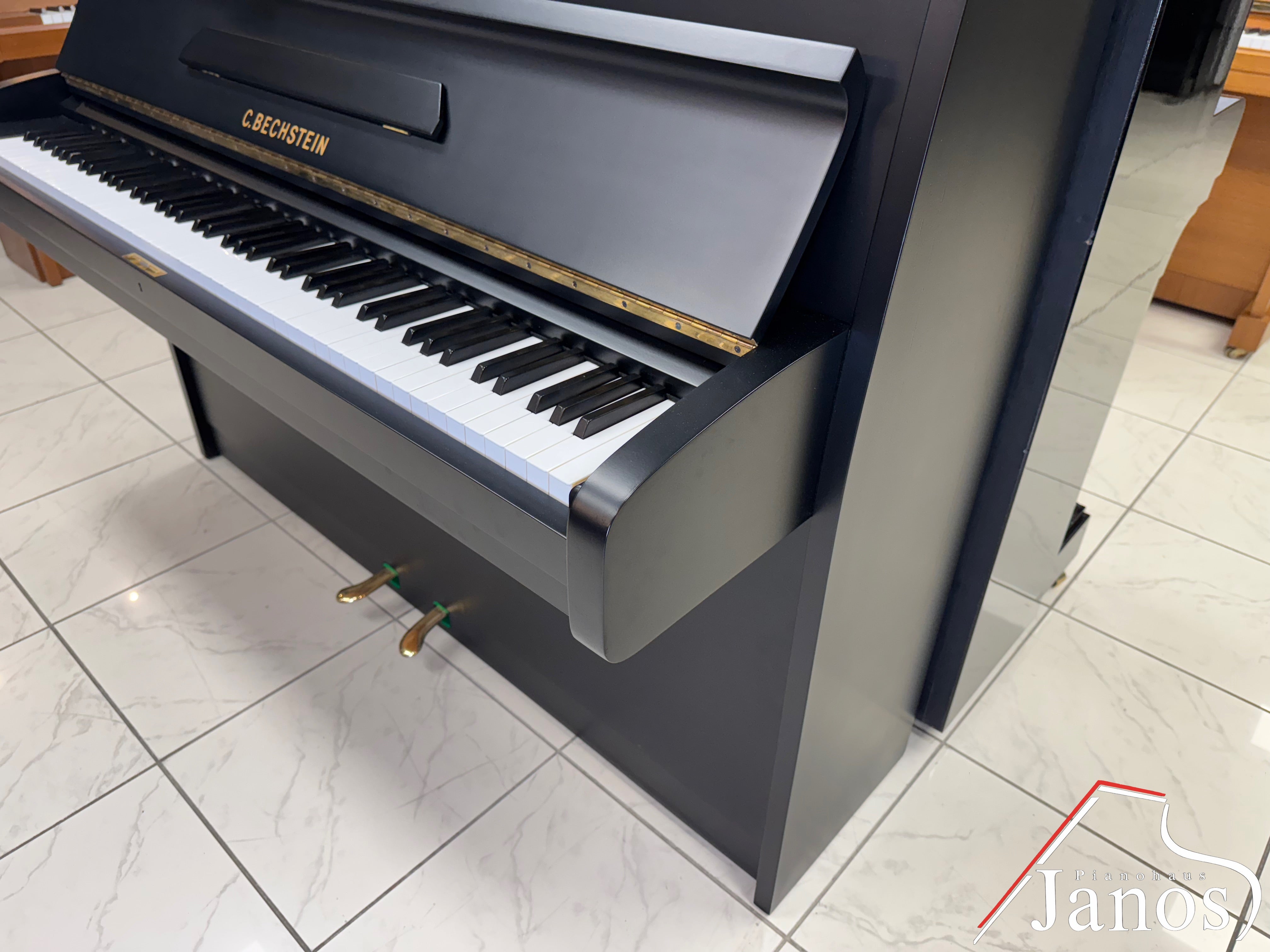 Klavier C. Bechstein 12 N  - Schwarz Matt