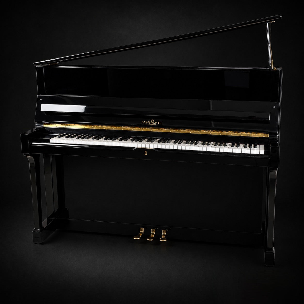 Klavier Schimmel 118 TC - Schwarz Hochglanz