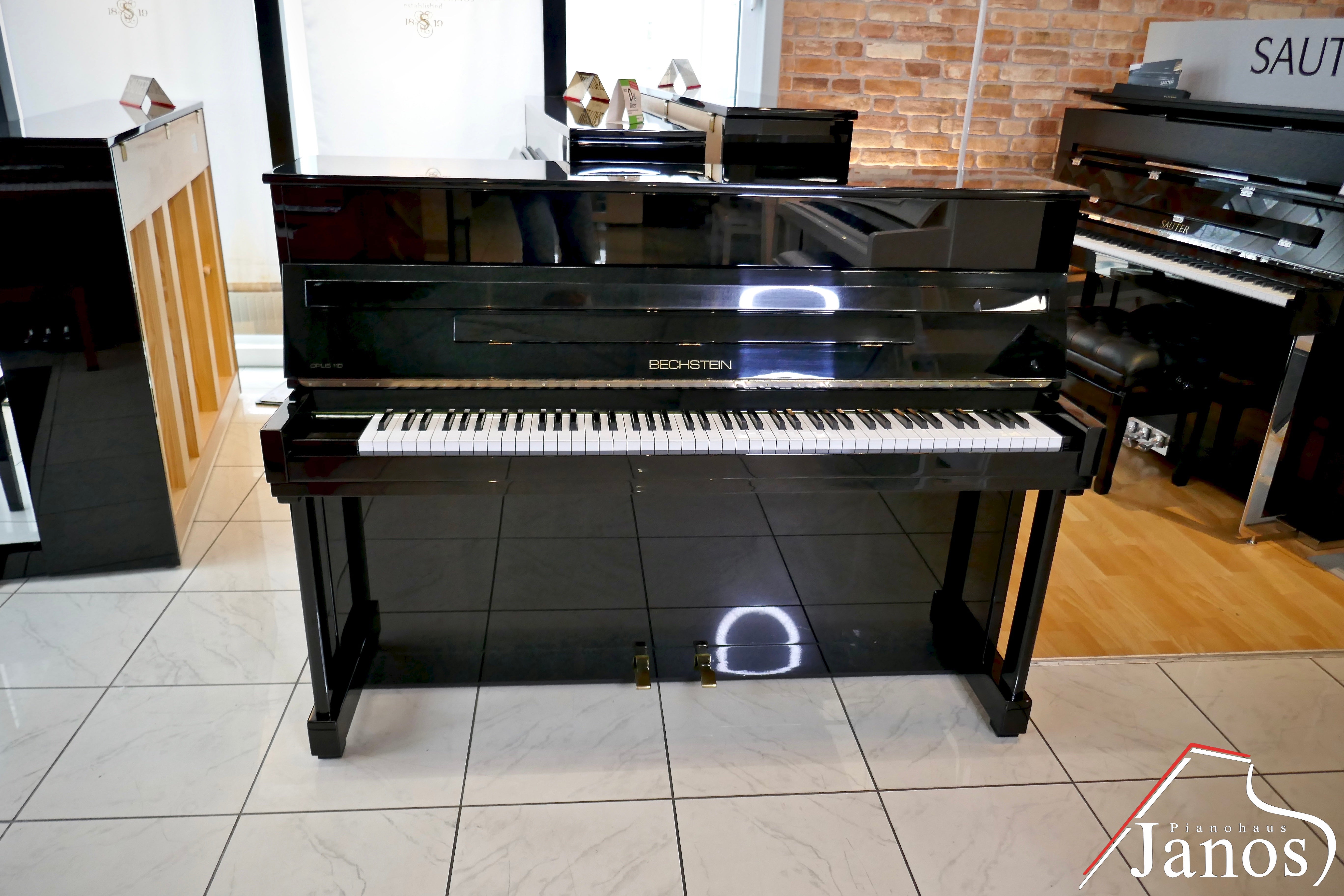 Klavier C. Bechstein 110 Opus - Schwarz Hochglanz