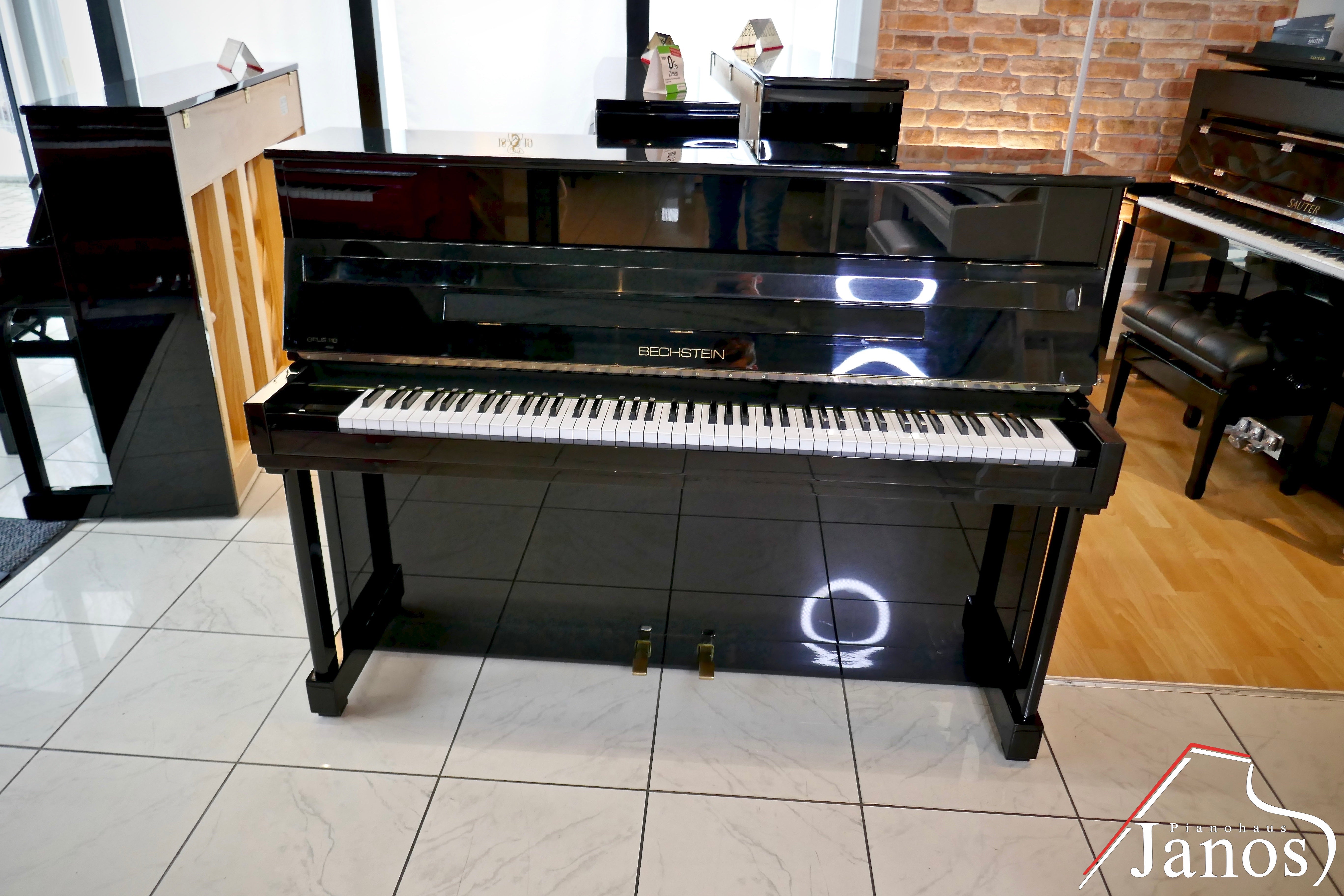 Klavier C. Bechstein 110 Opus - Schwarz Hochglanz