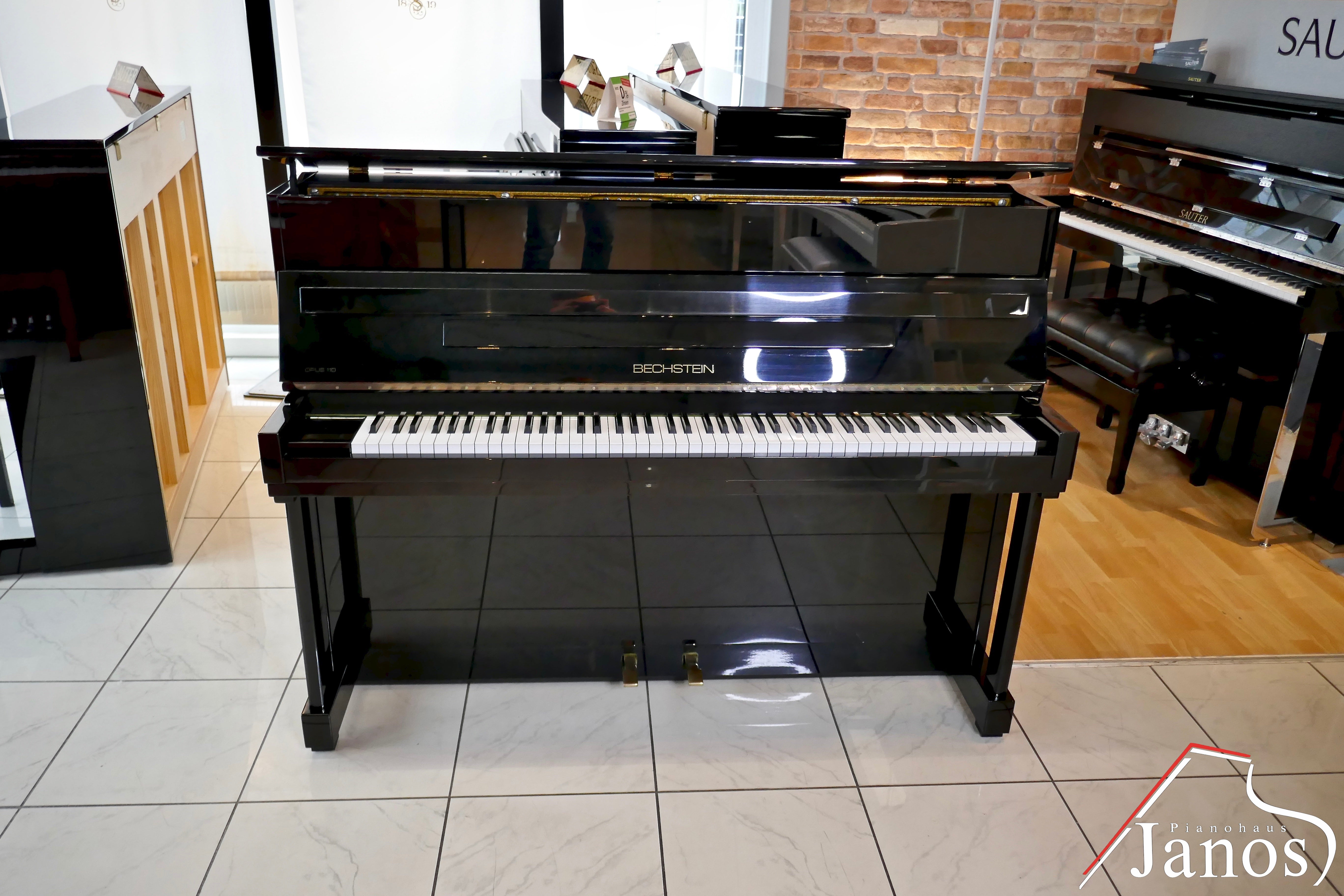 Klavier C. Bechstein 110 Opus - Schwarz Hochglanz